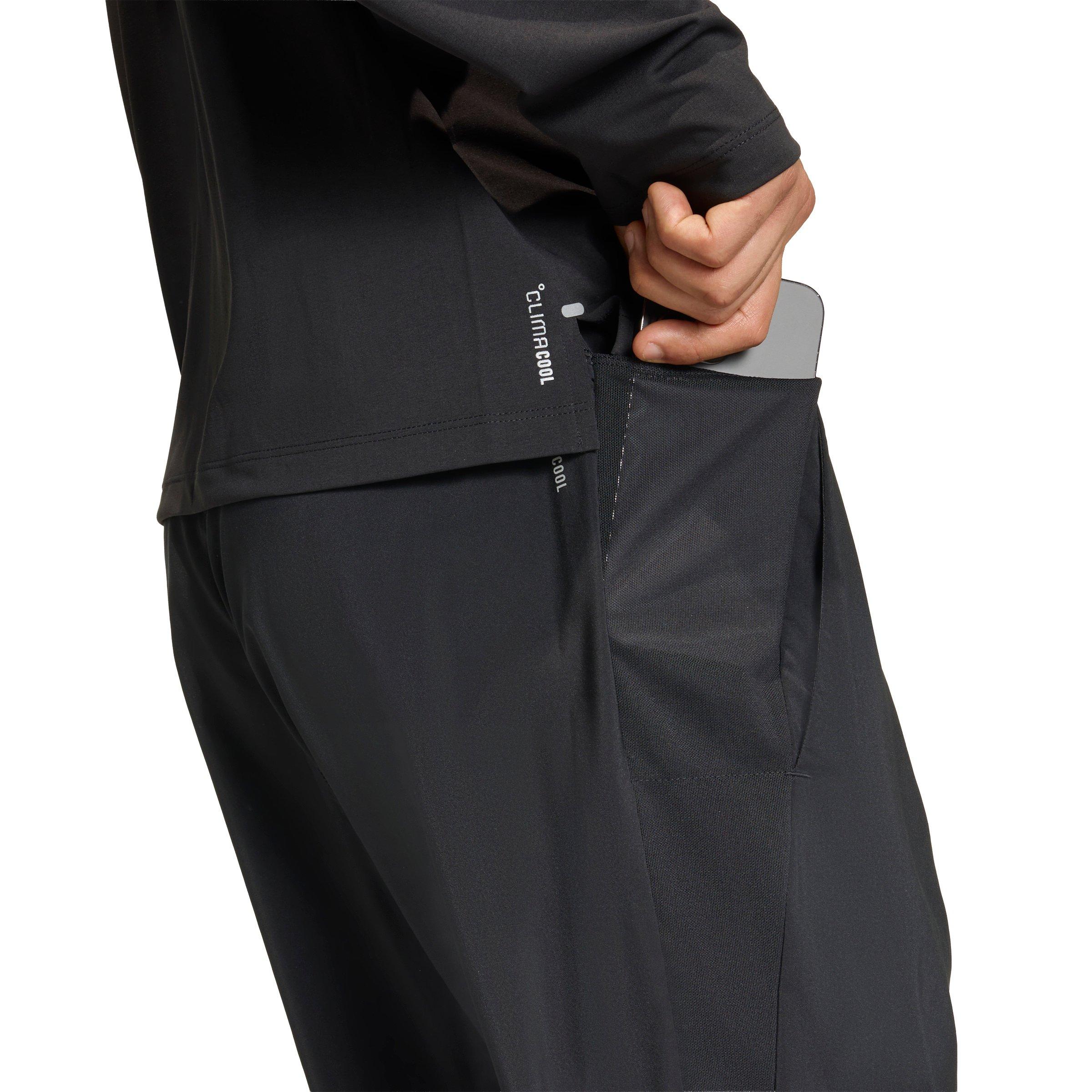 adidas Men's adi365 Iconic Astro Running Joggers - Black - BLACK Thumbnail View 4