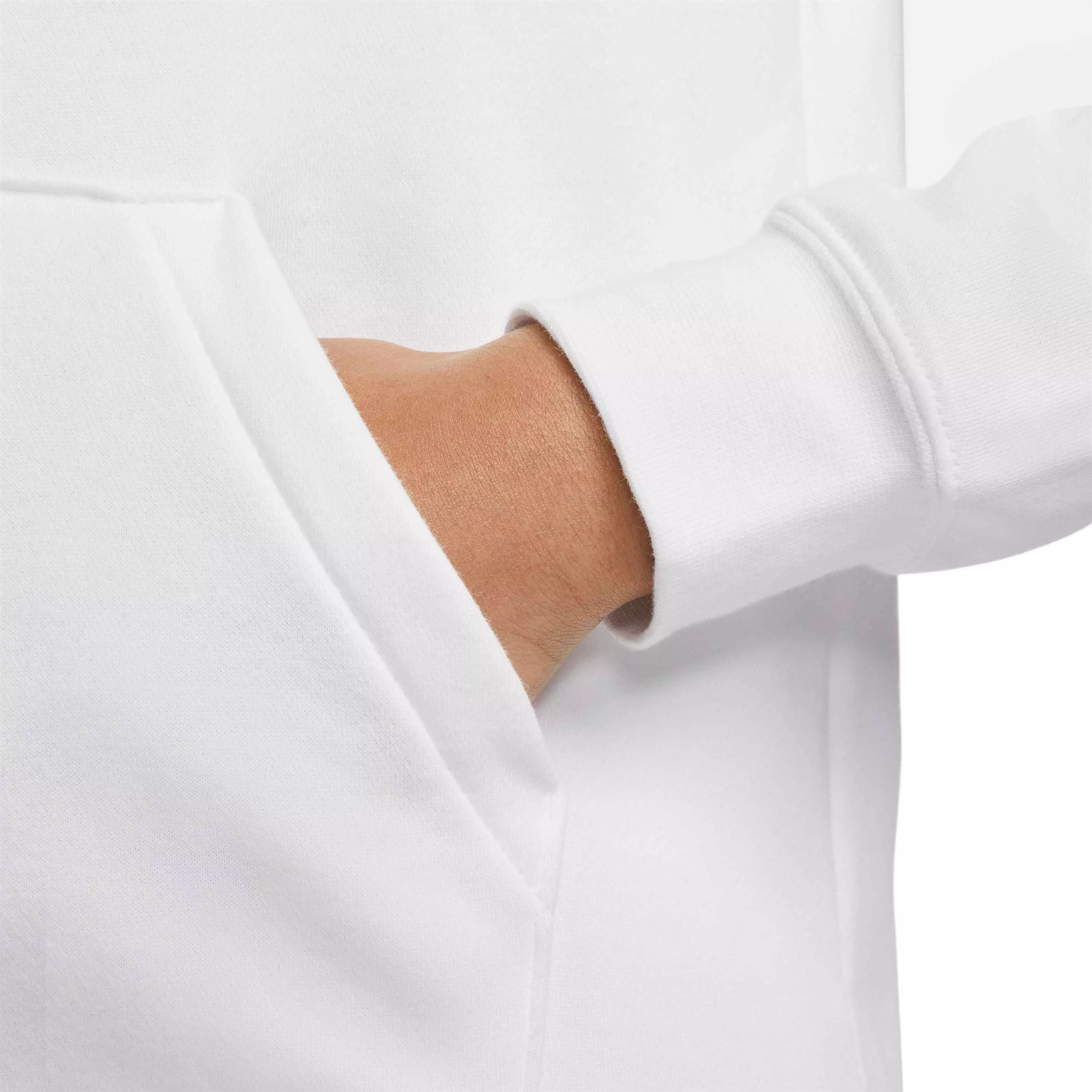 Nike Women's Sportswear Club Standard Fleece Pullover Hoodie - BLACK