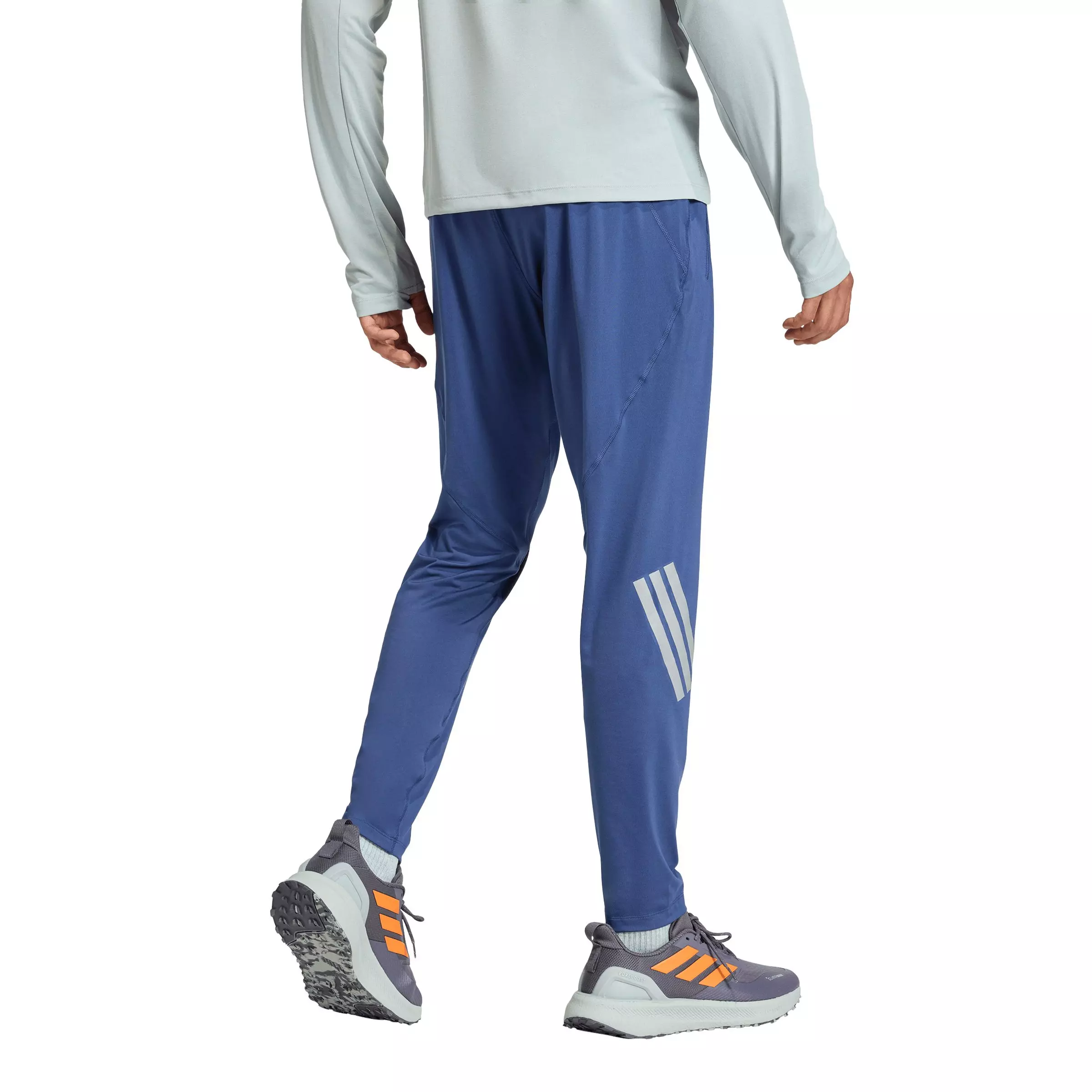 adidas Men's adi365 Iconic Running Pant - Indigo - INDIGO