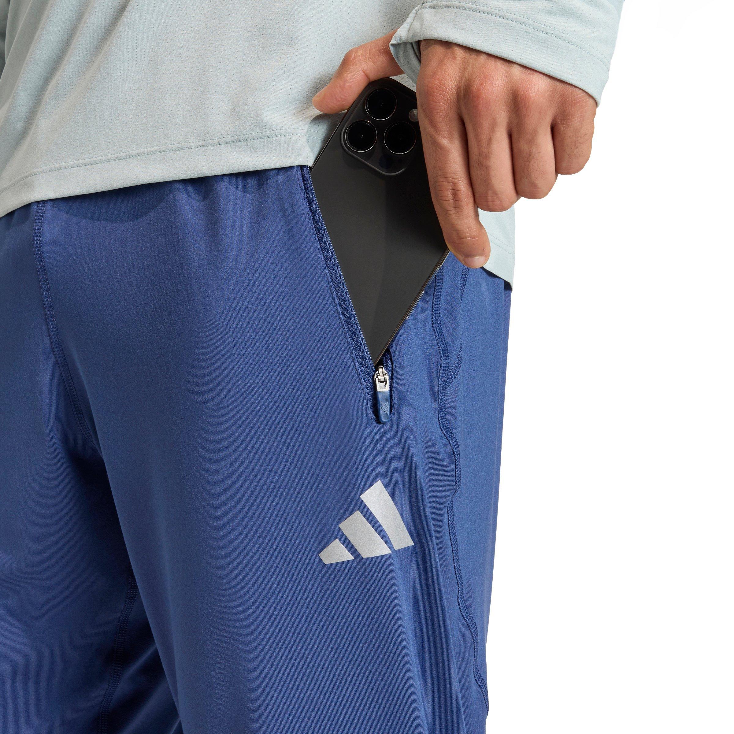 adidas Men's adi365 Iconic Running Pant -Indigo - INDIGO Thumbnail View 4