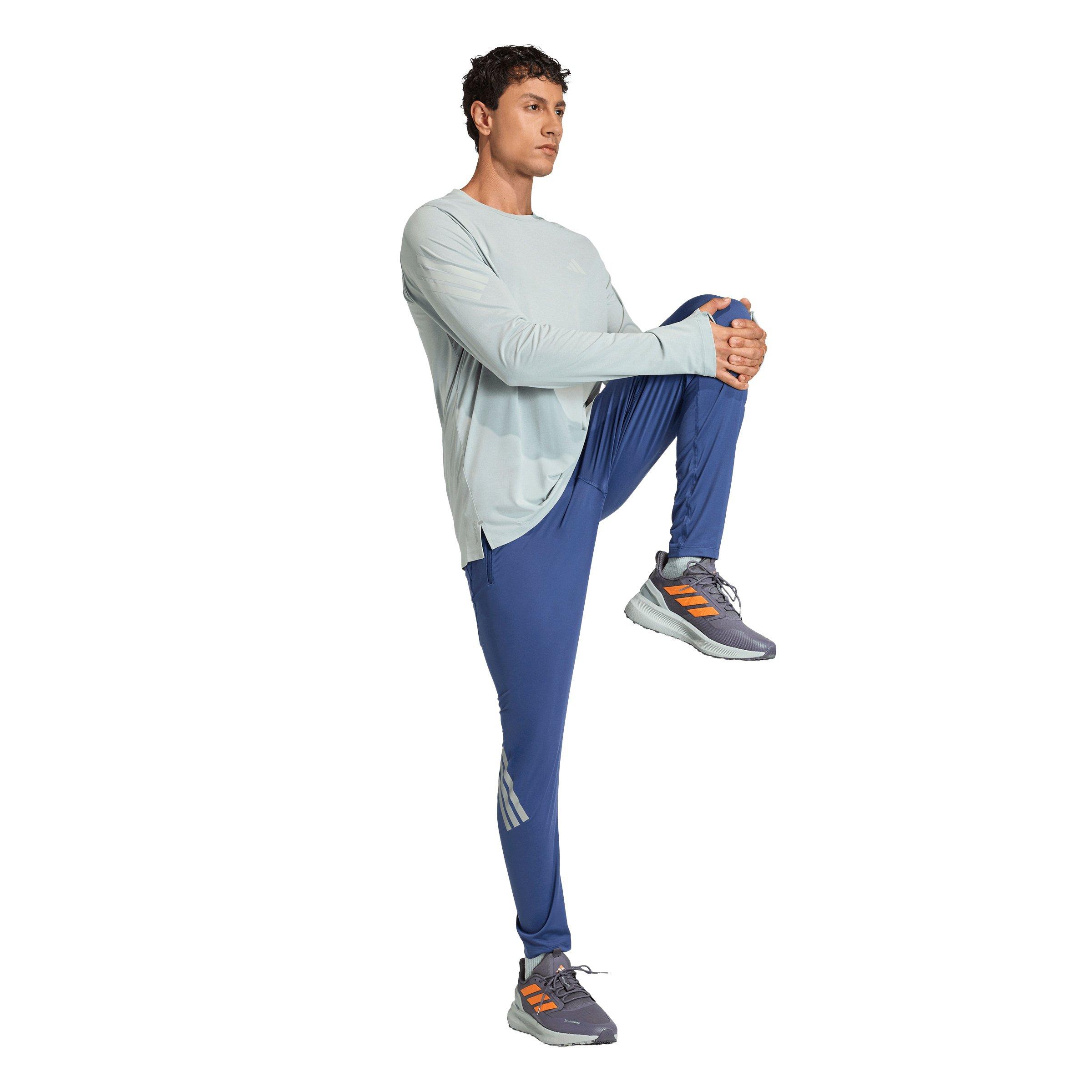 adidas Men's adi365 Iconic Running Pant -Indigo - INDIGO Thumbnail View 5