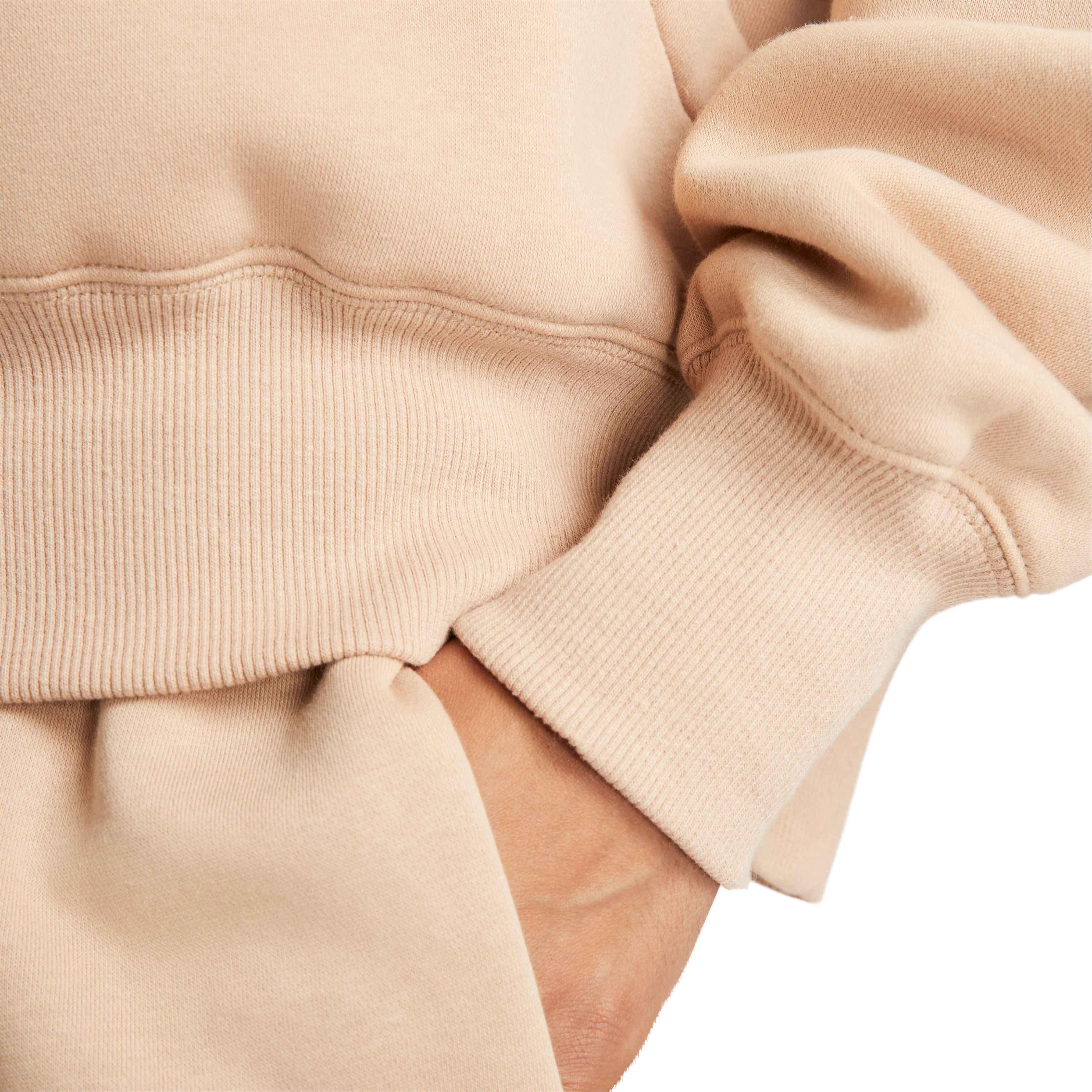 Nike Women's Sportswear Phoenix Fleece Over-Oversized Pullover Hoodie - BROWN Thumbnail View 5