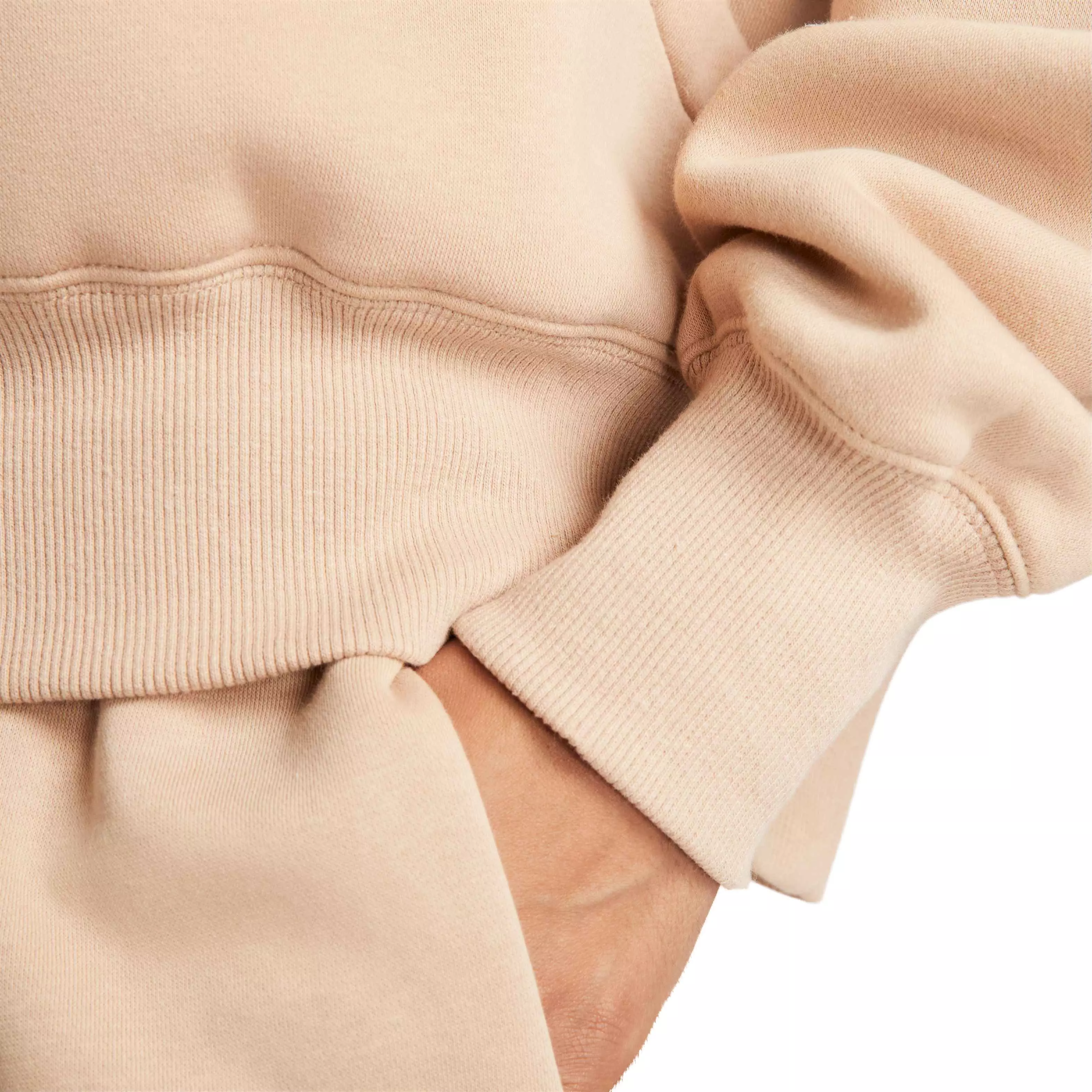 Nike Women's Sportswear Phoenix Fleece Over-Oversized Pullover Hoodie - BROWN