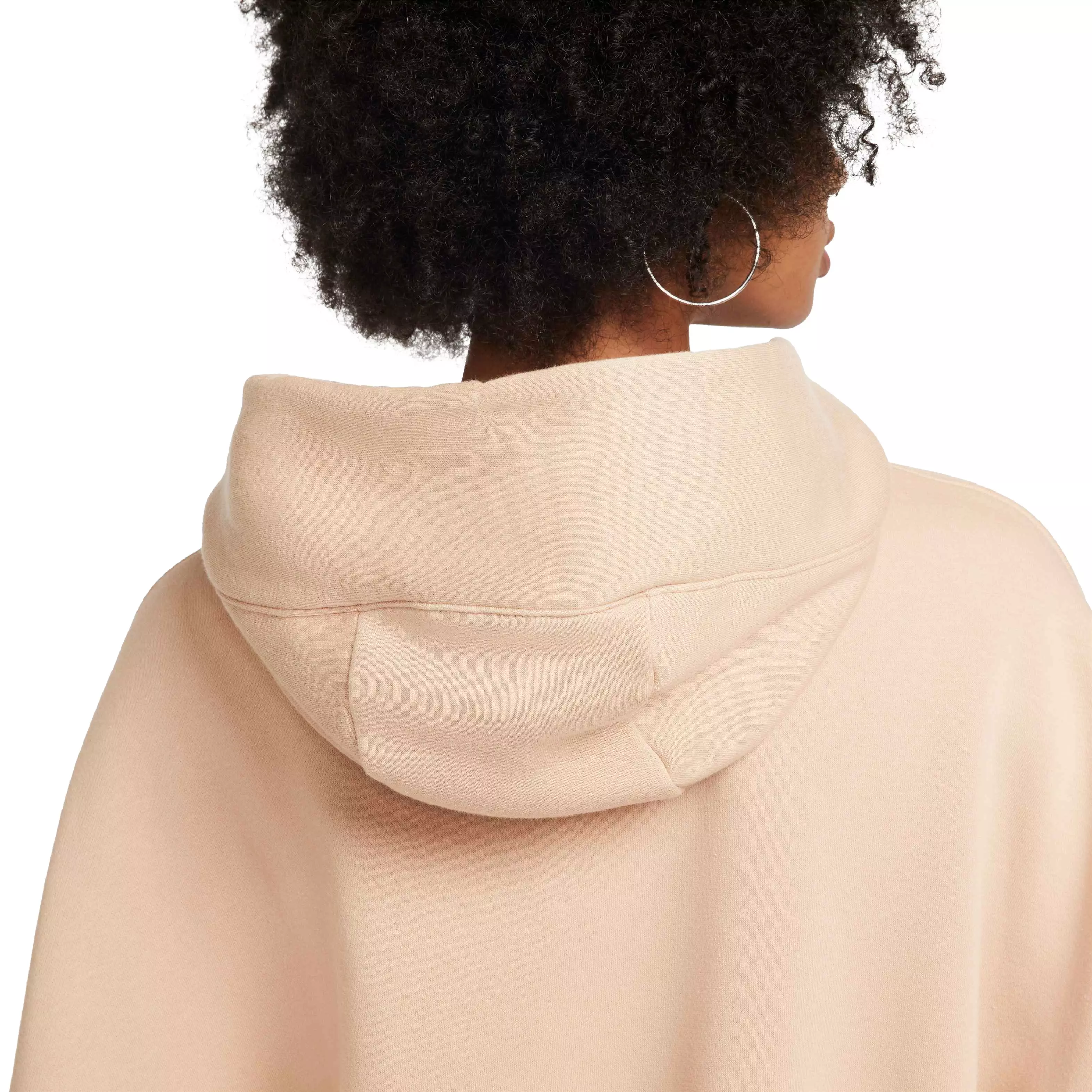 Nike Women's Sportswear Phoenix Fleece Over-Oversized Pullover Hoodie - BROWN