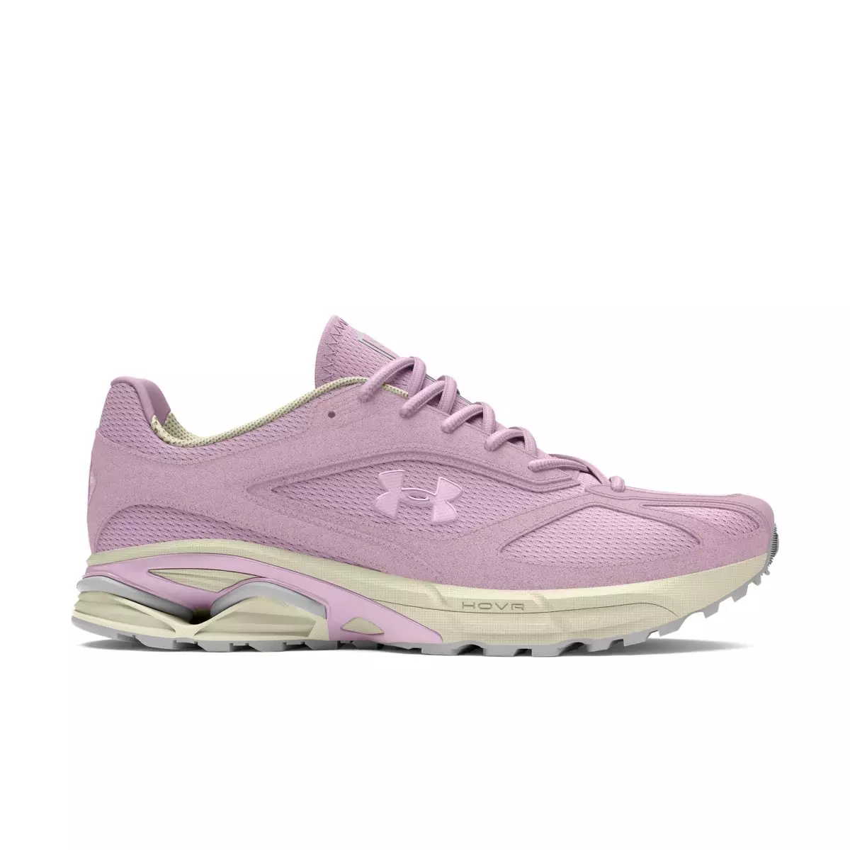 Under Armour Apparition "Purple Ace/Ivory Dune/Purple Ace" Unisex Running Shoe - PURPLE/IVORY/PURPLE