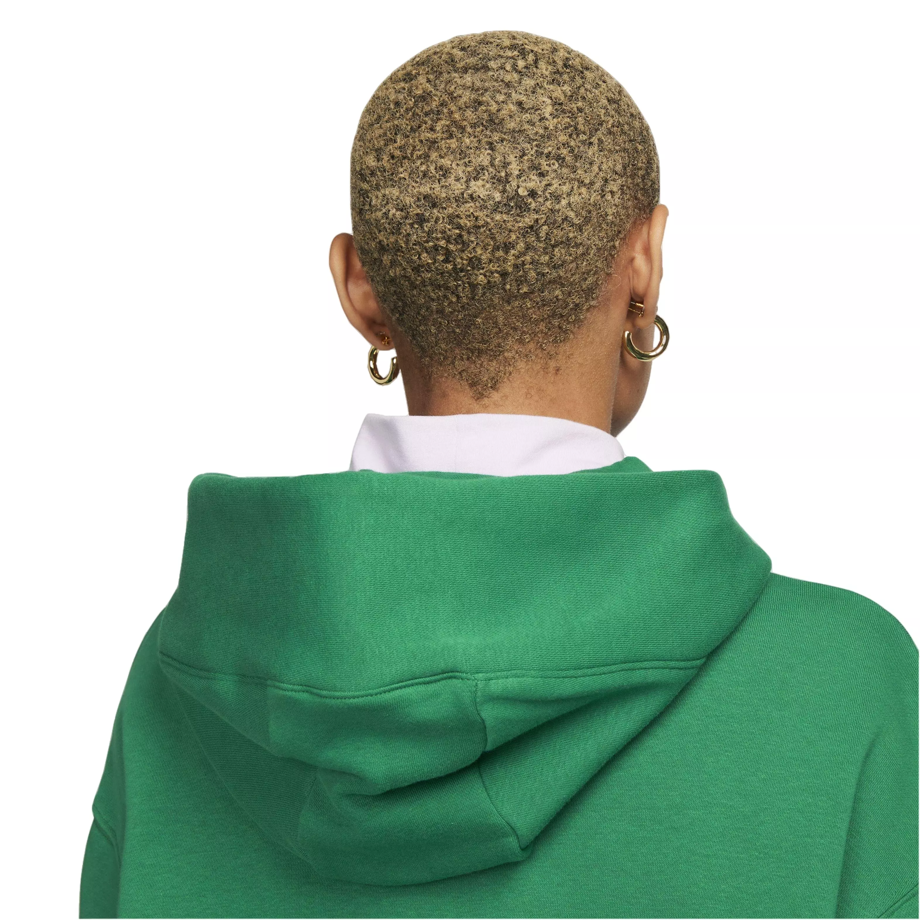 Nike Women's Sportswear Phoenix Oversized Fleece Pullover Hoodie - GREEN