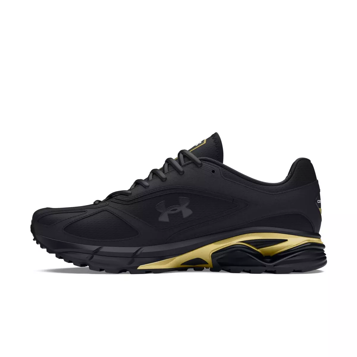 Under Armour Apparition "Black/Metallic Gold" Unisex Running Shoe - BLACK/GOLD
