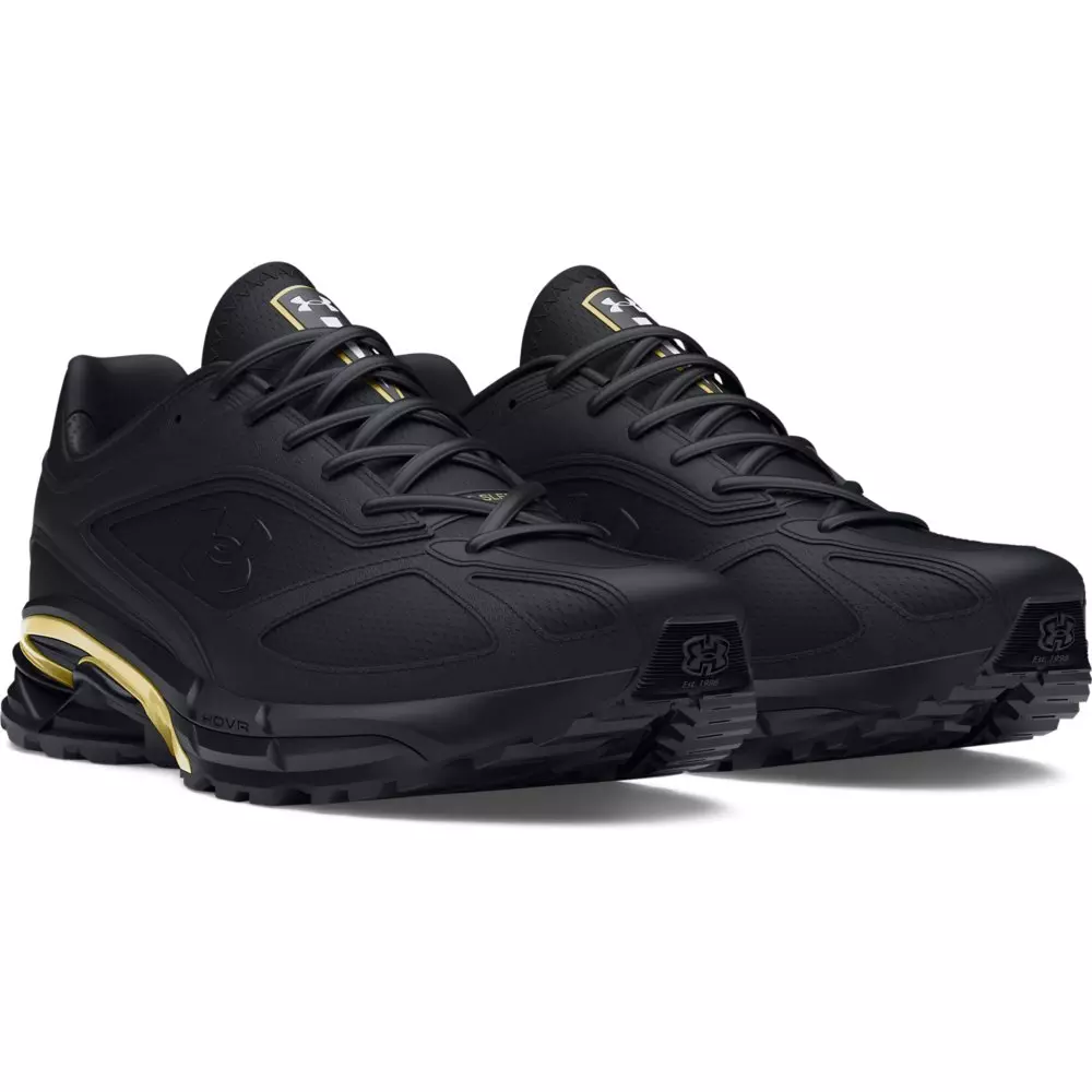 Under Armour Apparition "Black/Metallic Gold" Unisex Running Shoe - BLACK/GOLD