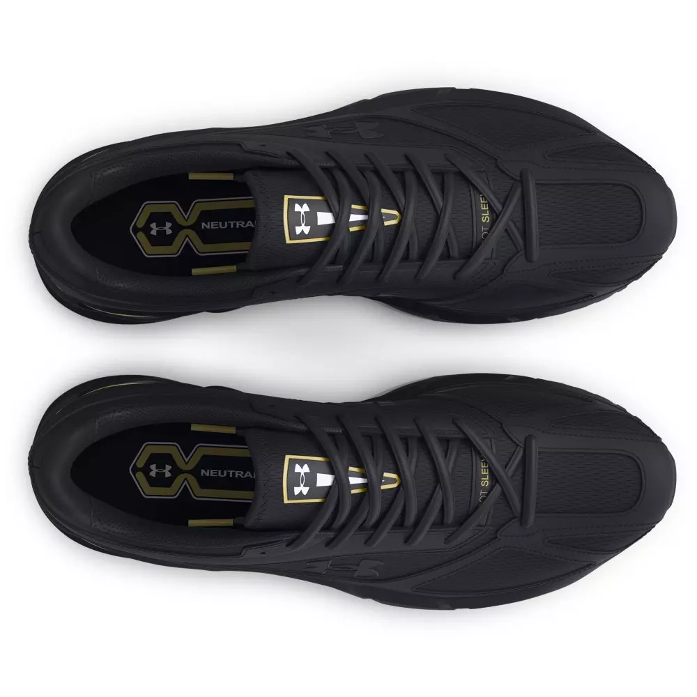 Under Armour Apparition "Black/Metallic Gold" Unisex Running Shoe - BLACK/GOLD