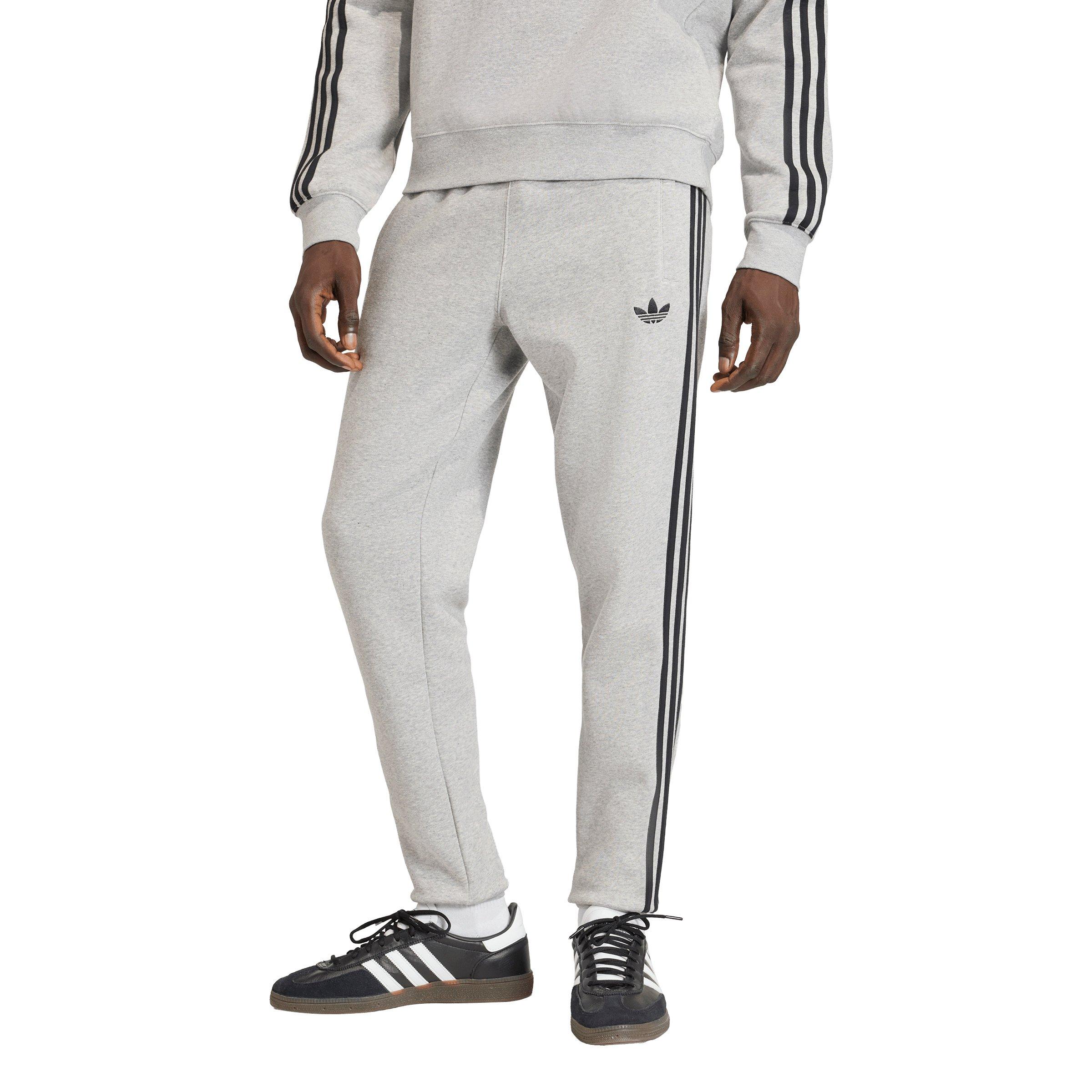 adidas Originals Men's 3-Stripes Sweatpants -Grey - GREY Thumbnail View 1