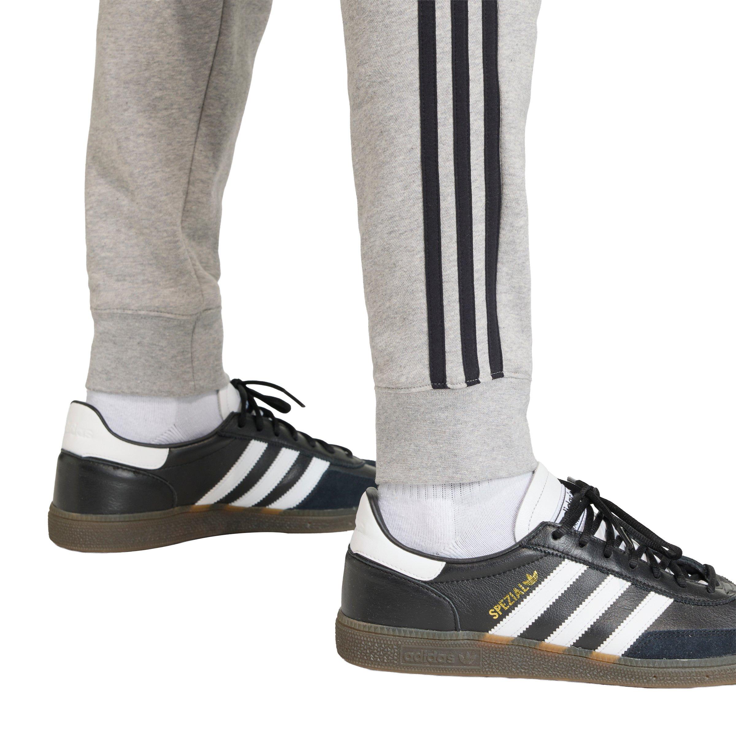 adidas Originals Men's 3-Stripes Sweatpants - Grey - GREY Thumbnail View 3