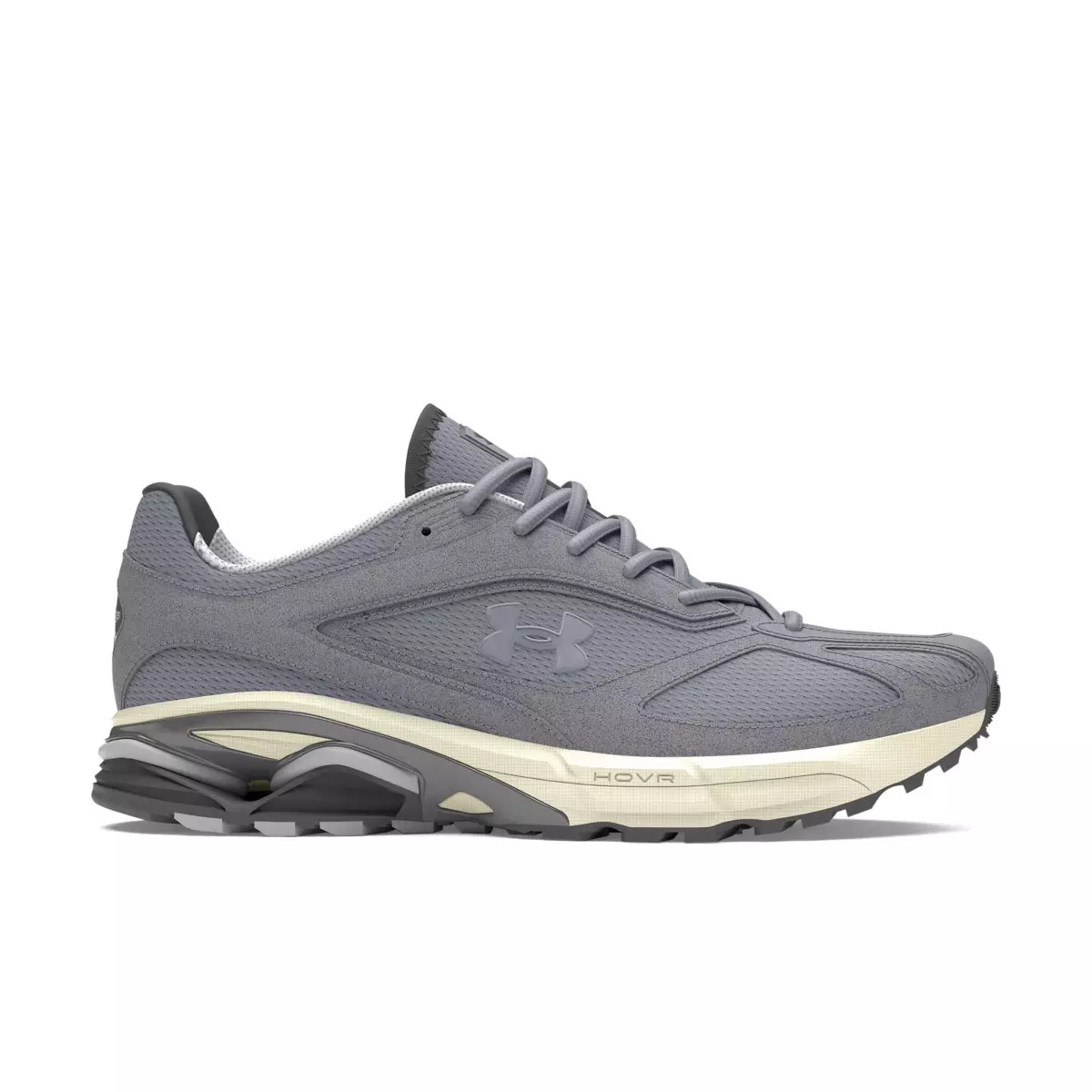 Under Armour Apparition "Steel/Ivory Dune/Steel" Unisex Running Shoe - STEEL/IVORY/STEEL