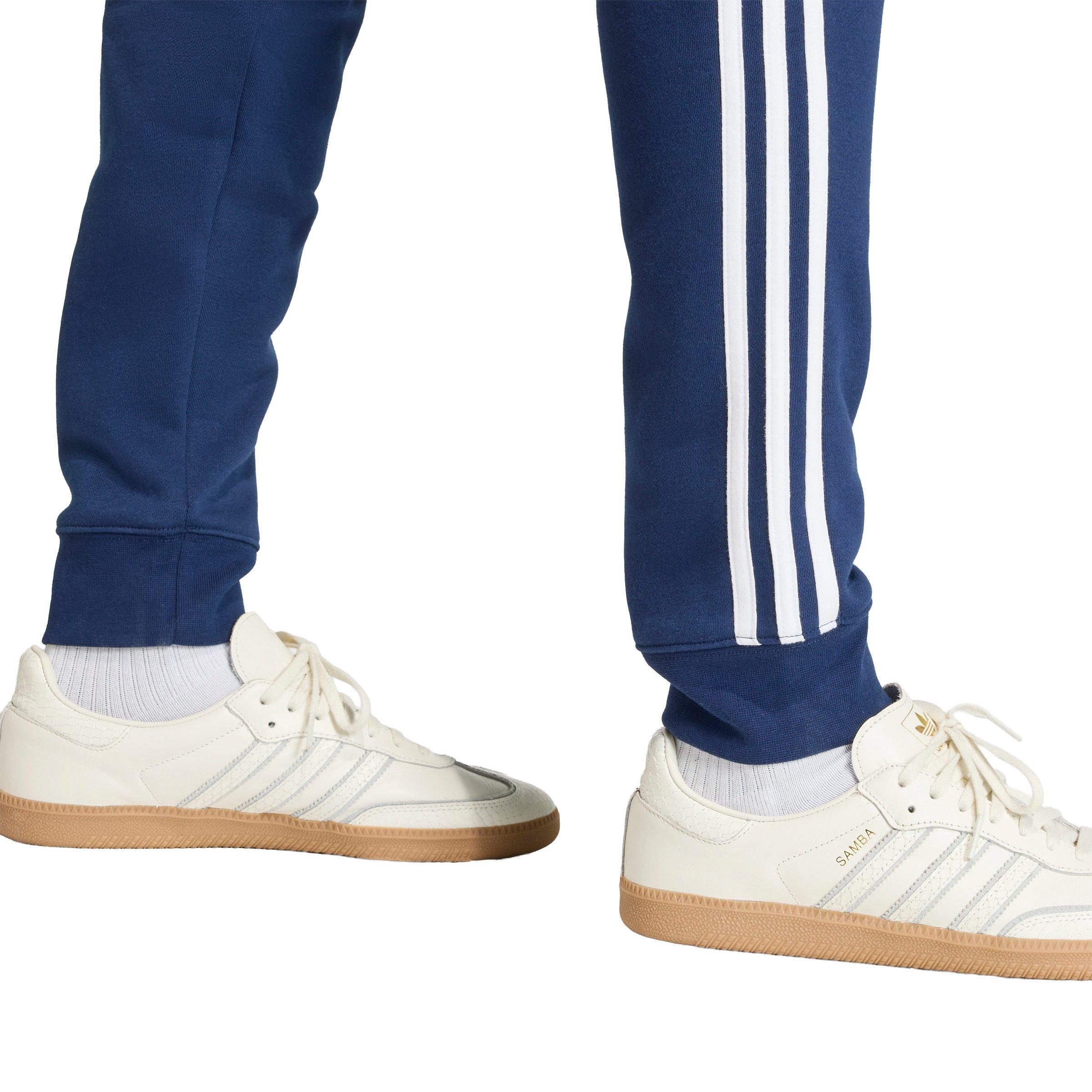 adidas Originals Men's 3-Stripes Sweatpants - Indigo - INDIGO Thumbnail View 3