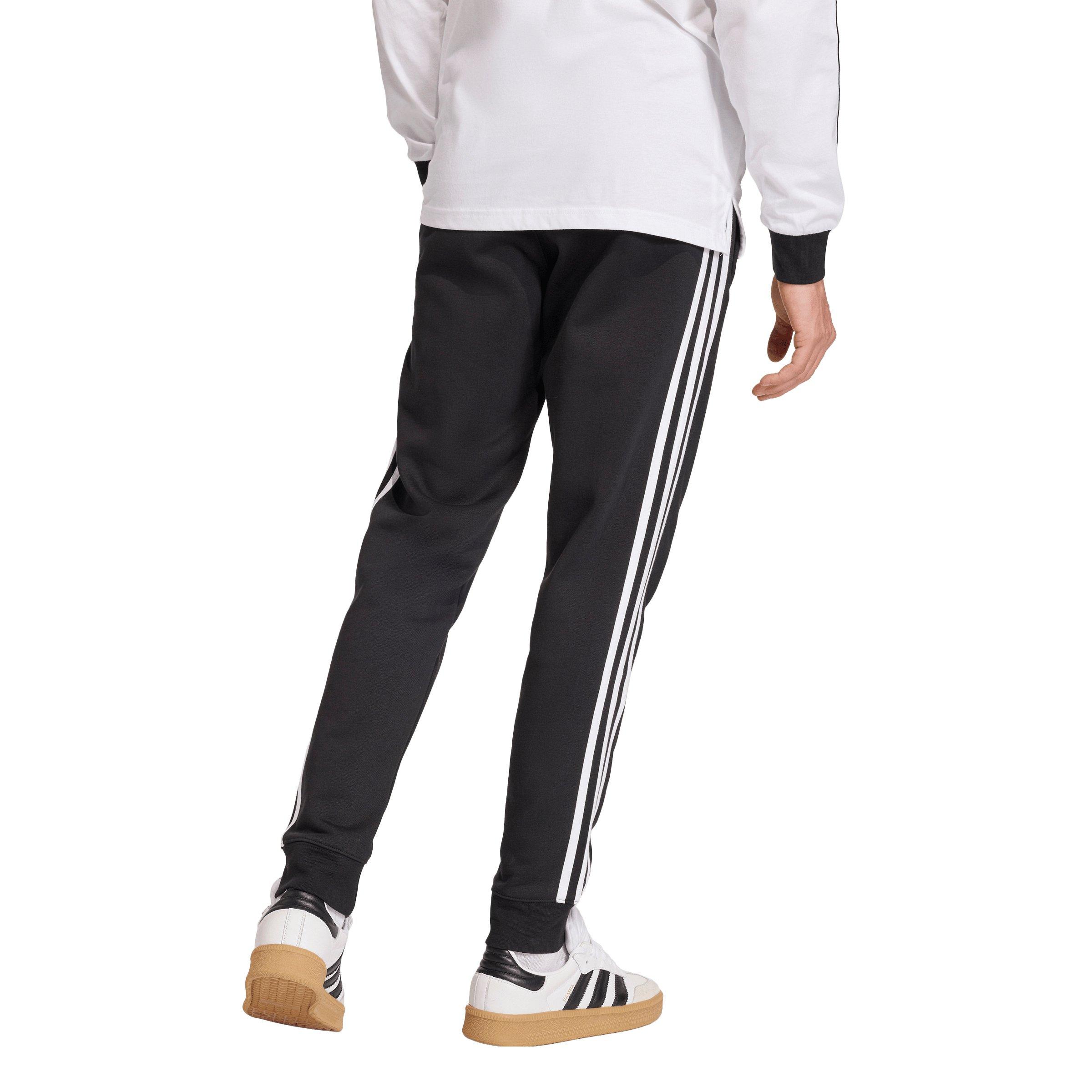 adidas Originals Men's 3-Stripes Sweatpants -Black - BLACK Thumbnail View 2
