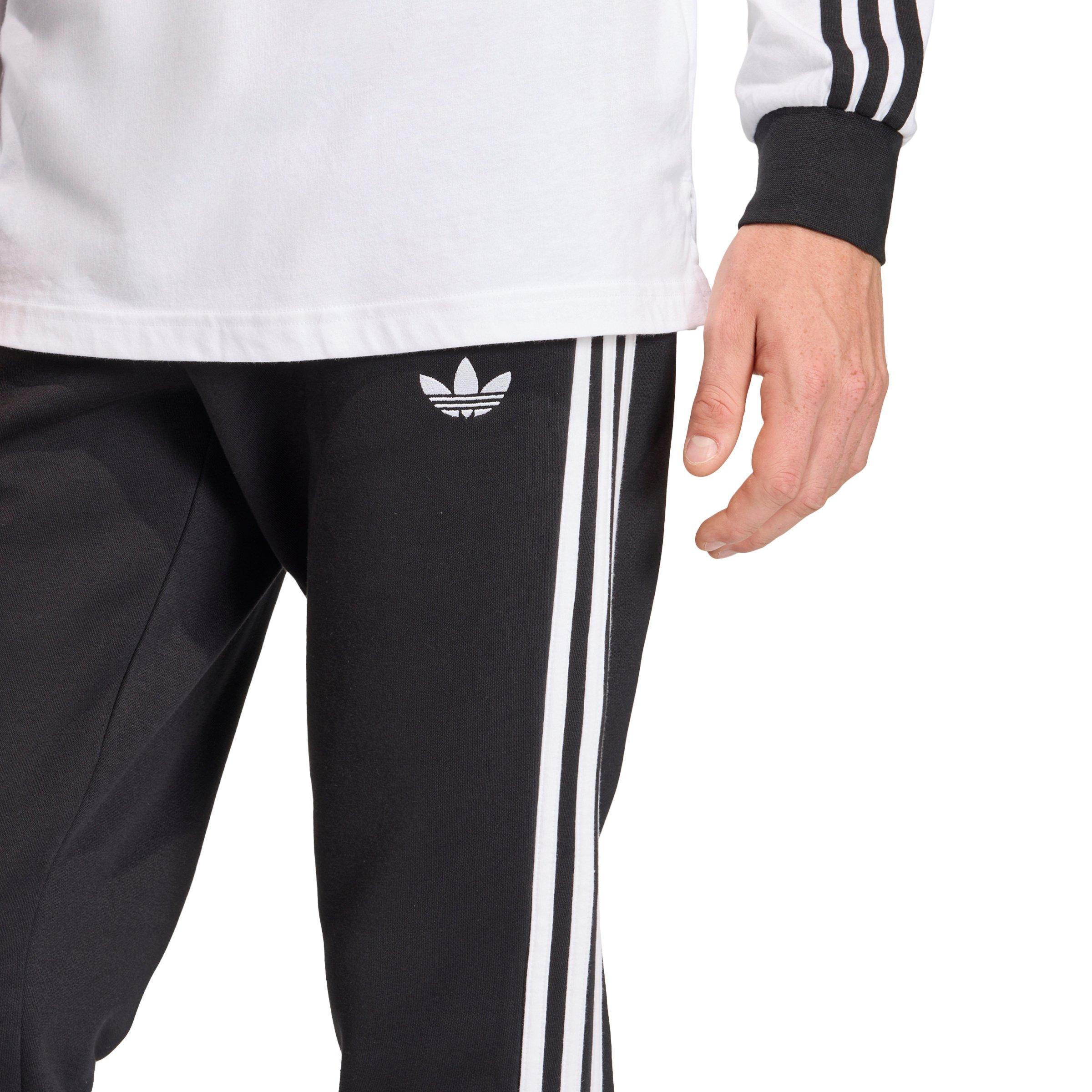 adidas Originals Men's 3-Stripes Sweatpants -Black - BLACK Thumbnail View 3