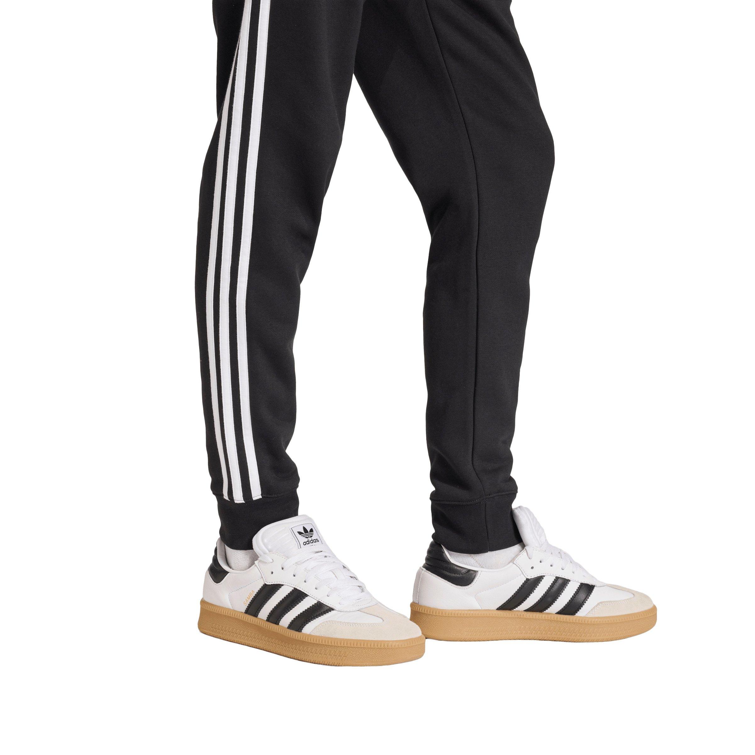adidas Originals Men's 3-Stripes Sweatpants -Black - BLACK Thumbnail View 4