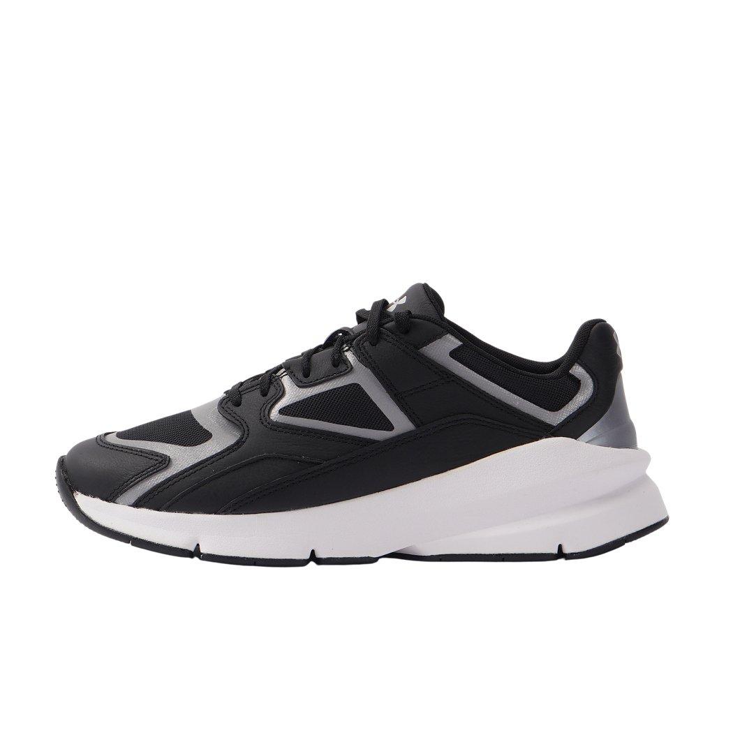 Under Armour Forge 96 Leather "Black/White/Reflective" Unisex Shoe - BLACK/WHITE/REFLECTIVE Thumbnail View 2