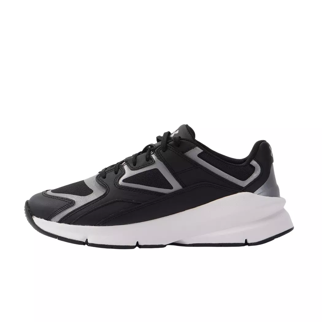Under Armour Forge 96 Leather "Black/White/Reflective" Unisex Shoe - BLACK/WHITE/REFLECTIVE