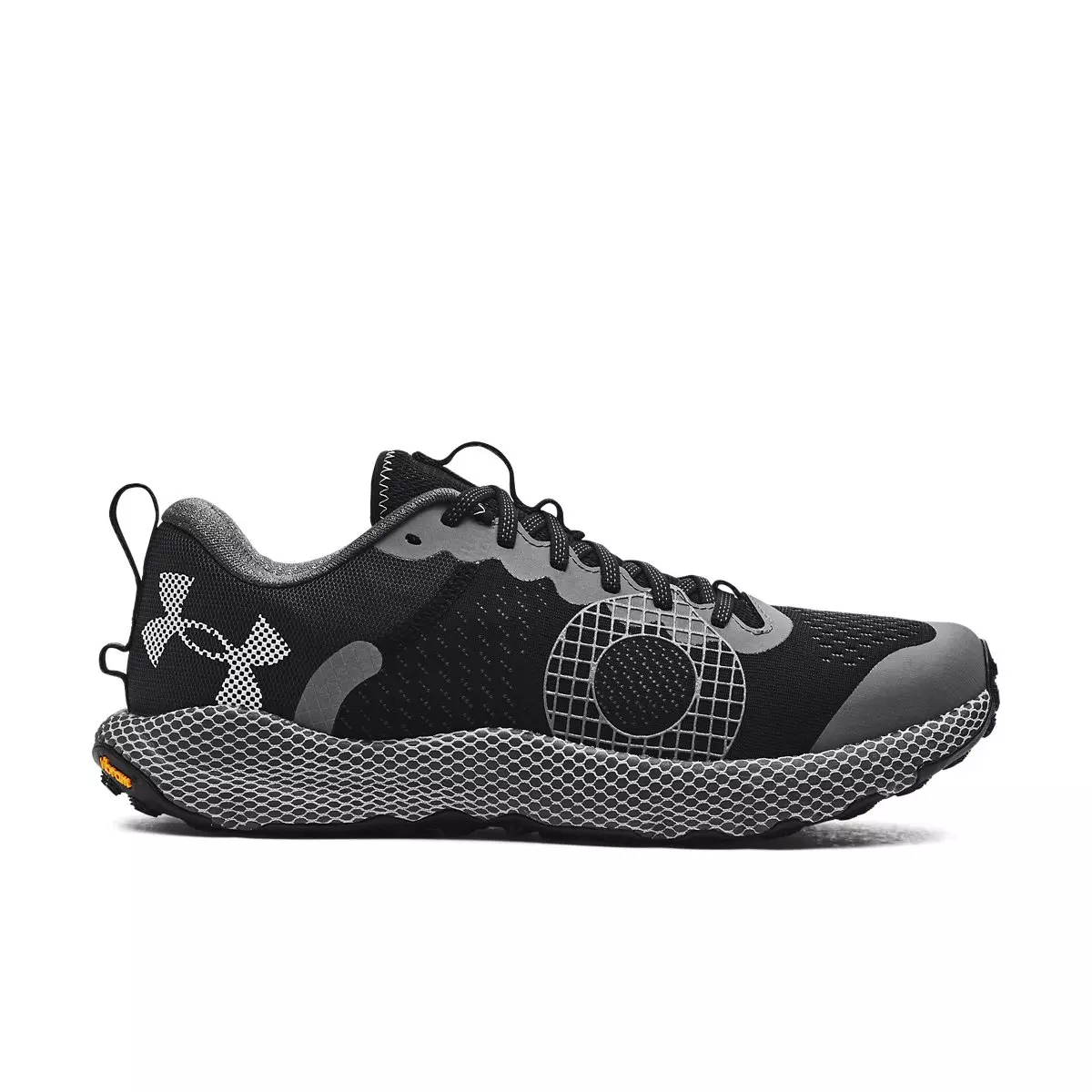 Under Armour HOVR Speed Trail "Black/Halo Grey" Unisex Trail Running Shoe - BLACK/GREY