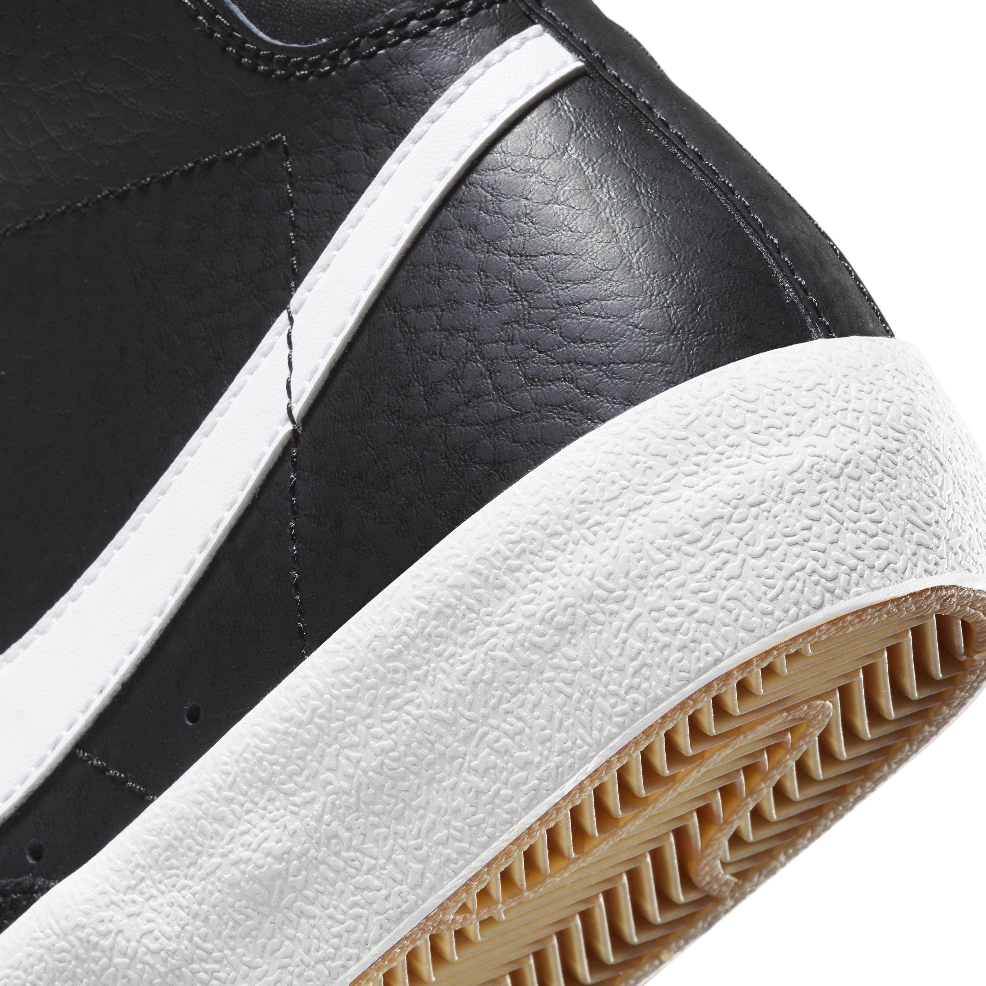 Nike Blazer Mid '77 Grade School Boys' "Black" Shoe