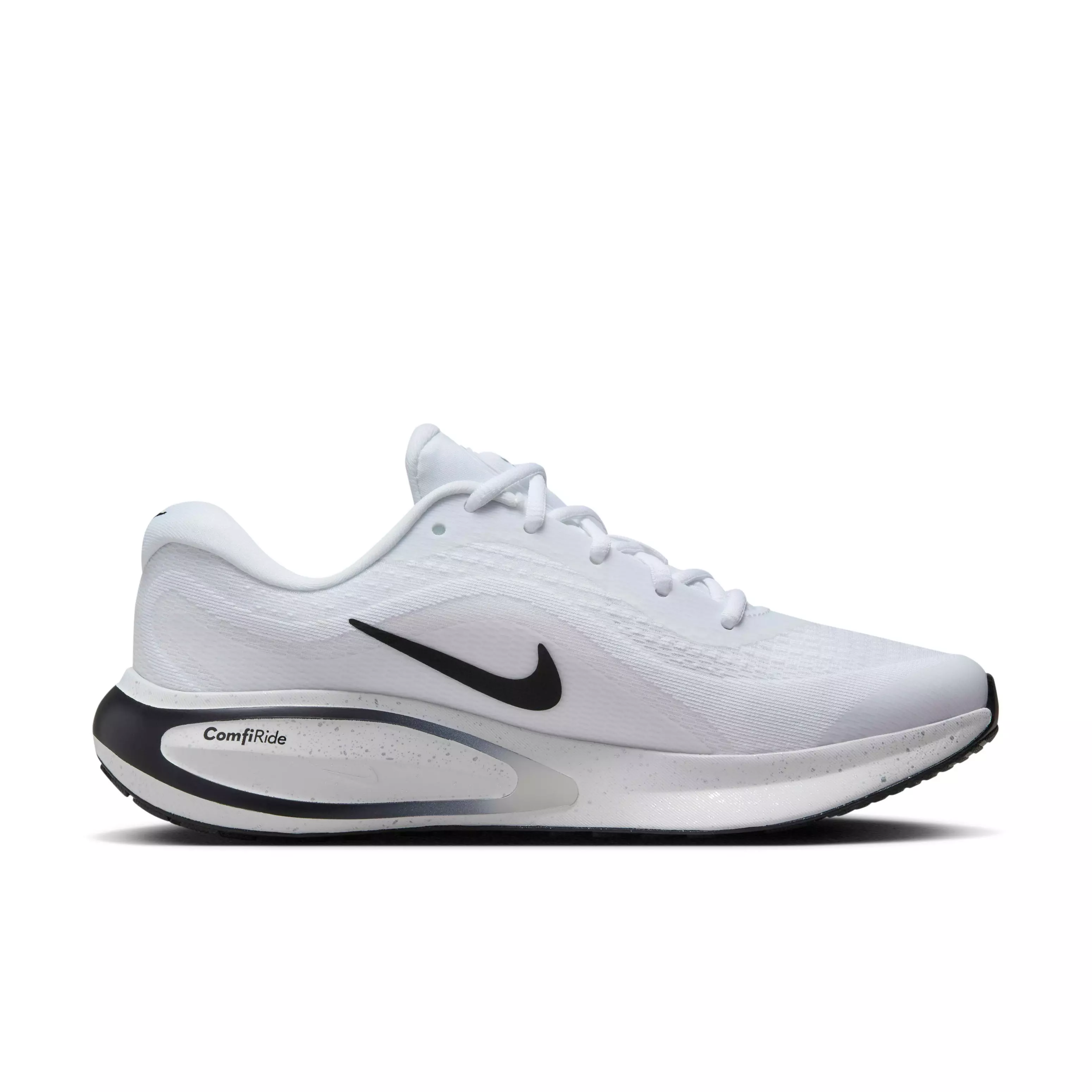 Nike Journey Run "White/Platinum Tint/Light Smoke Grey/Black" Women's Running Shoe - WHITE/PLATINUM/LT GREY/BLACK