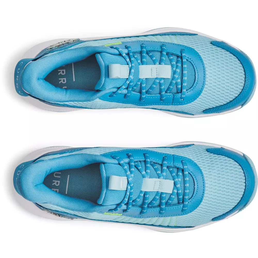 Under Armour Curry 3Z7 "Capri/Sky Blue/High Vis Yellow" Unisex Basketball Shoe - CAPRI/BLUE/YELLOW