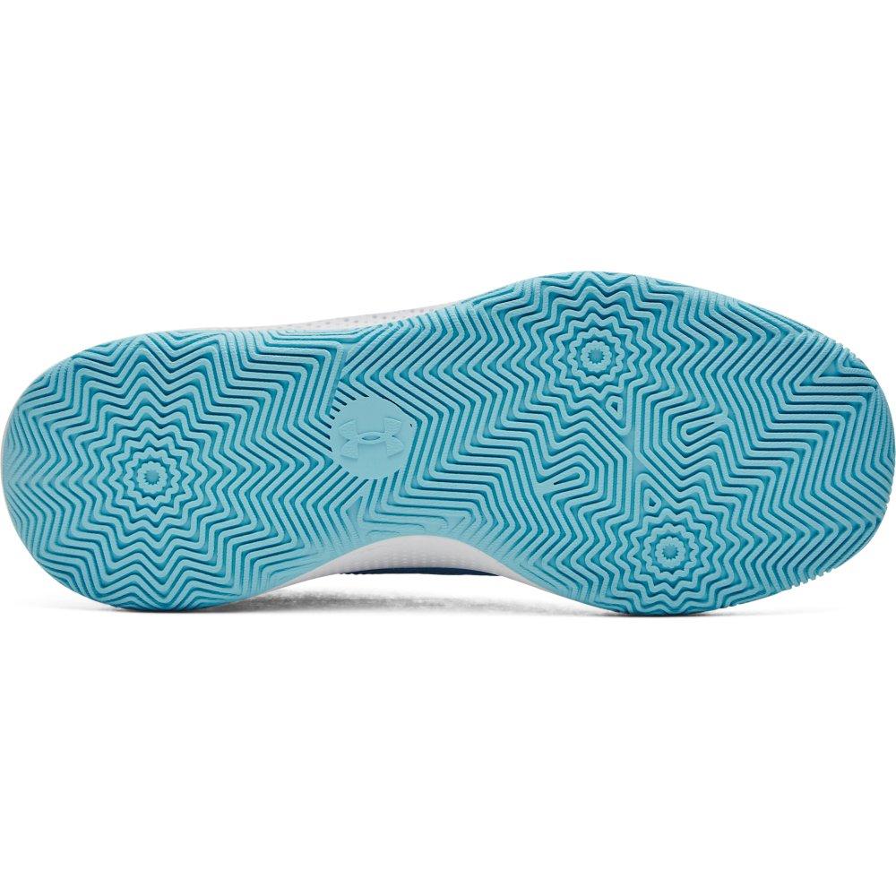 Under Armour Curry 3Z7 "Capri/Sky Blue/High Vis Yellow" Unisex Basketball Shoe - CAPRI/BLUE/YELLOW Thumbnail View 5