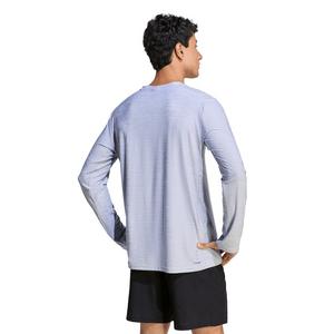 adidas Men's Workout Essentials Flex Long-Sleeve T-Shirt - White