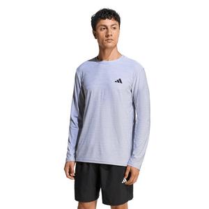 adidas Men's Workout Essentials Flex Long-Sleeve T-Shirt - White