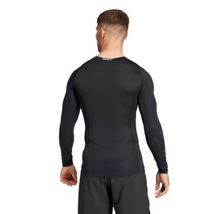 adidas Men's HIIT TECHFIT Compression Training Long Sleeve Tee -Black