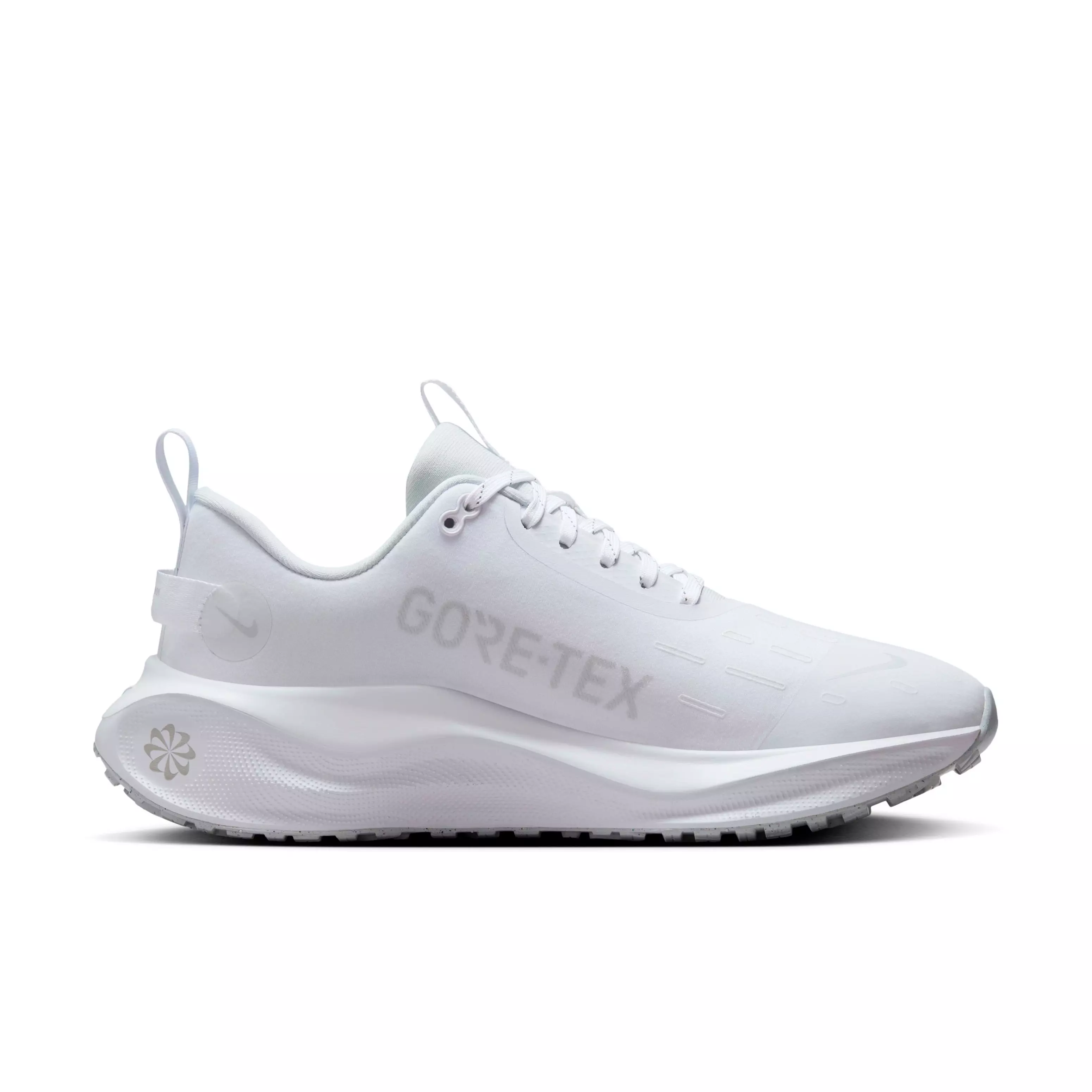 Nike InfinityRN 4 GORE-TEX "White/Pure Platinum/White" Women's Running Shoe - WHITE/PLATINUM/WHITE