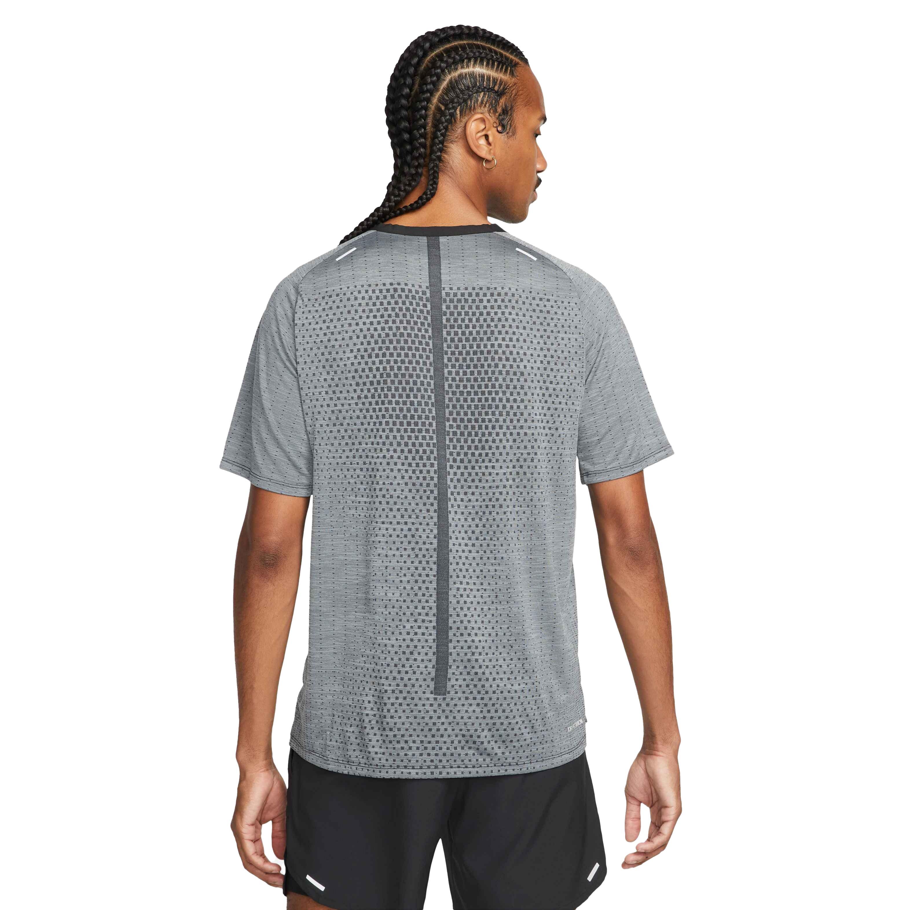 Nike Men's Dri-FIT Techknit Ultra Short-Sleeve Running Top - Hibbett