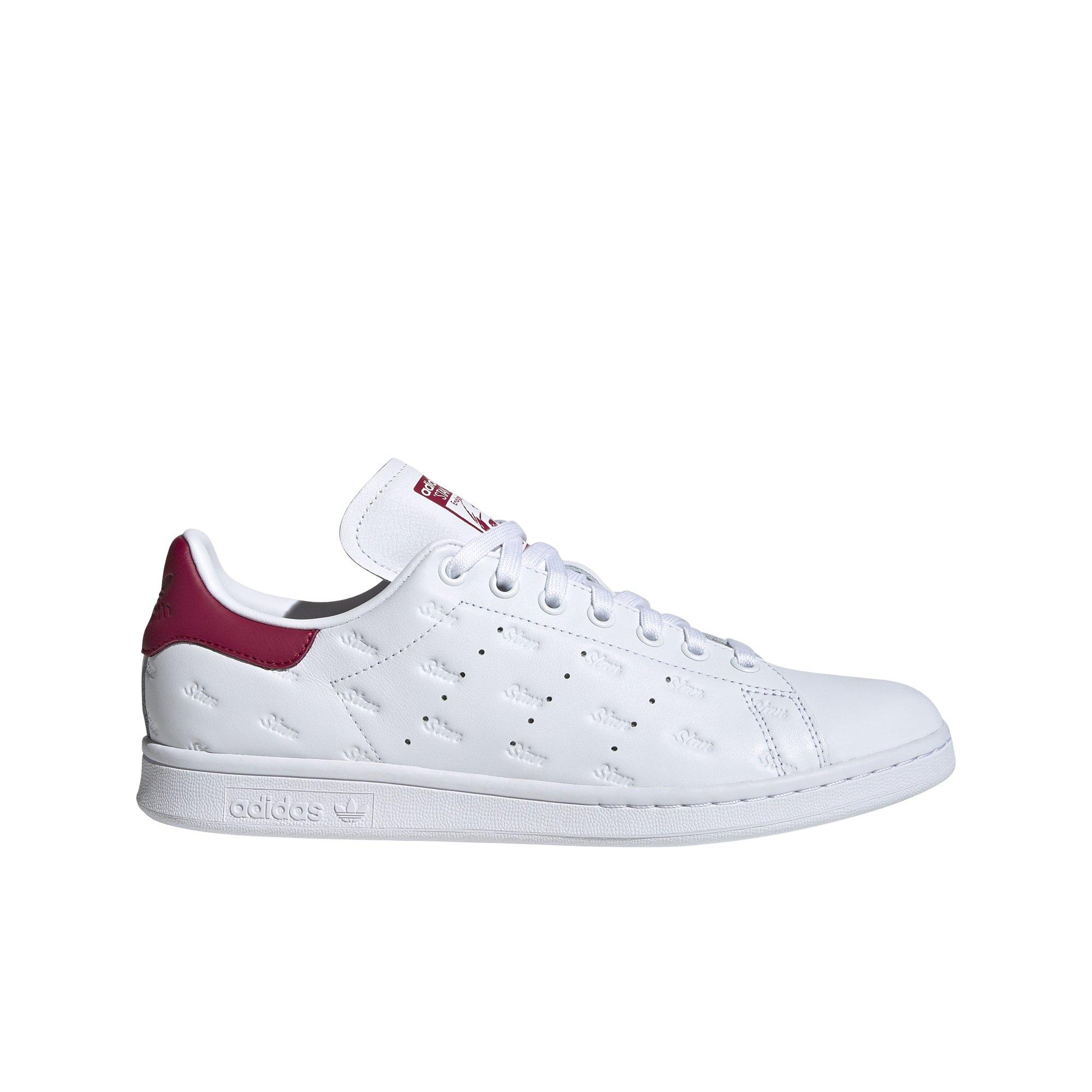 burgundy stan smith shoes