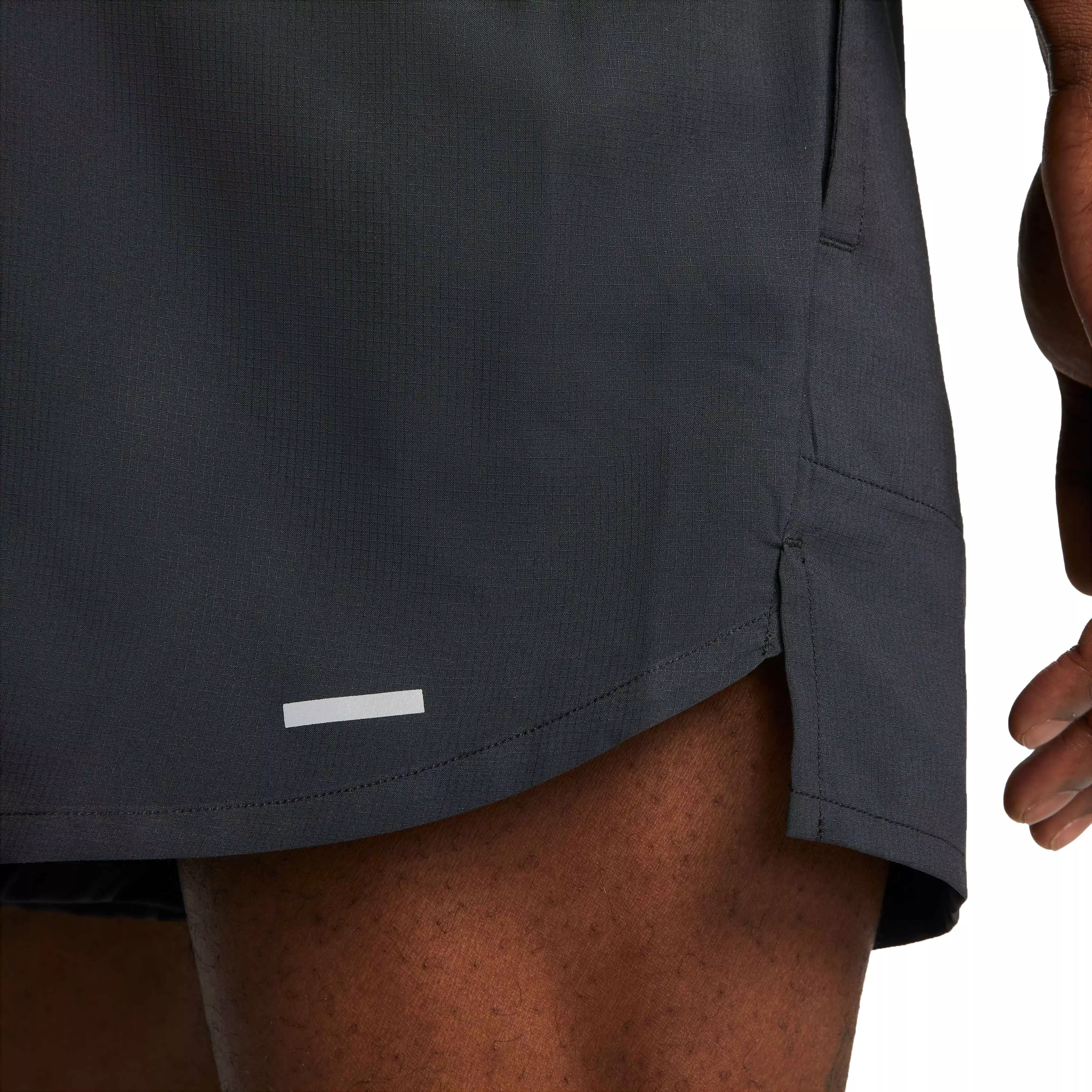 Nike Men's Dri-FIT Stride 5" Brief-Lined Running Shorts - BLACK