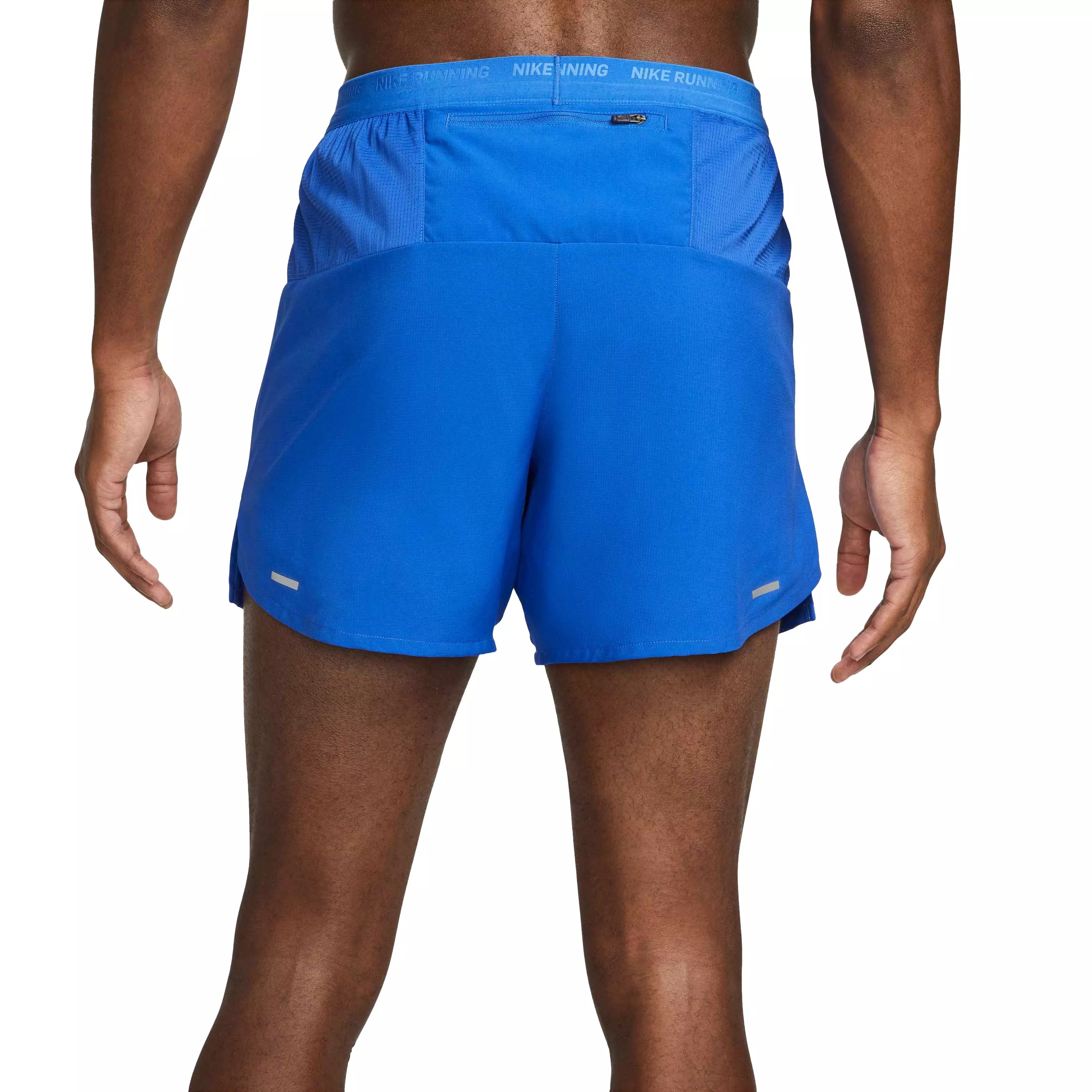 Nike Men's Dri-FIT Stride 5" Brief-Lined Running Shorts - BLUE