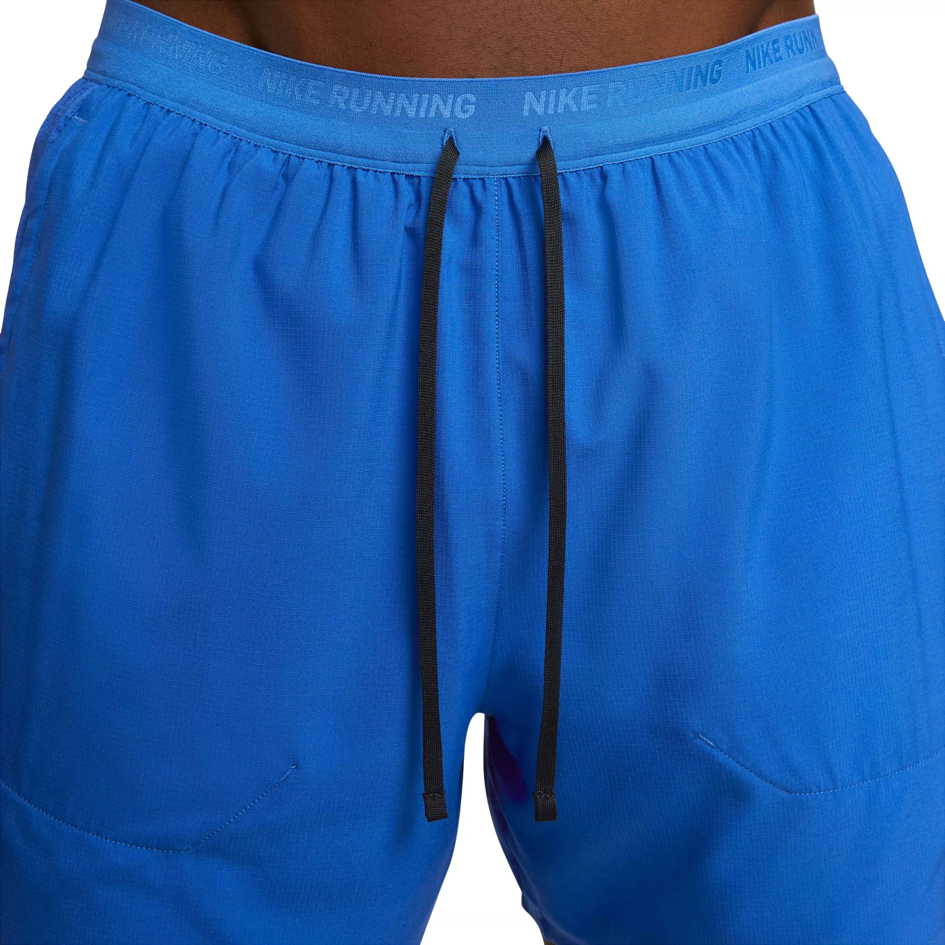 Nike Men's Dri-FIT Stride 5" Brief-Lined Running Shorts - BLUE