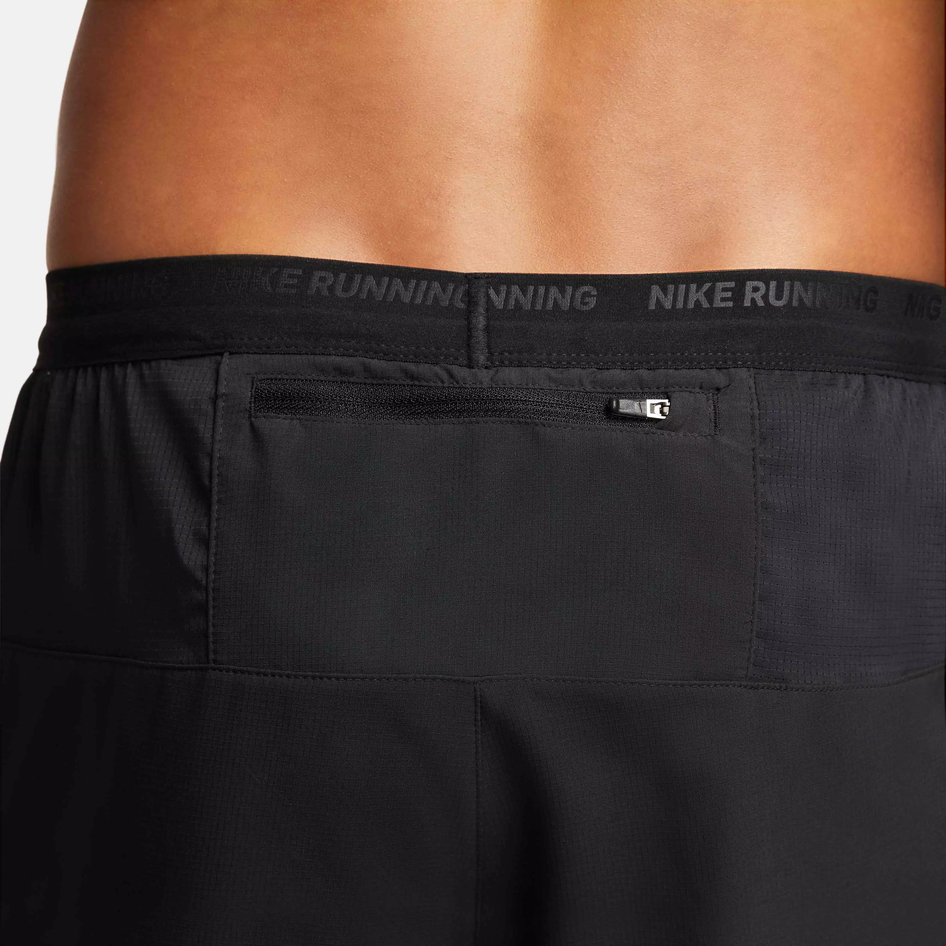 Nike Men's Dri-FIT Stride 5" 2-in-1 Running Shorts - BLACK