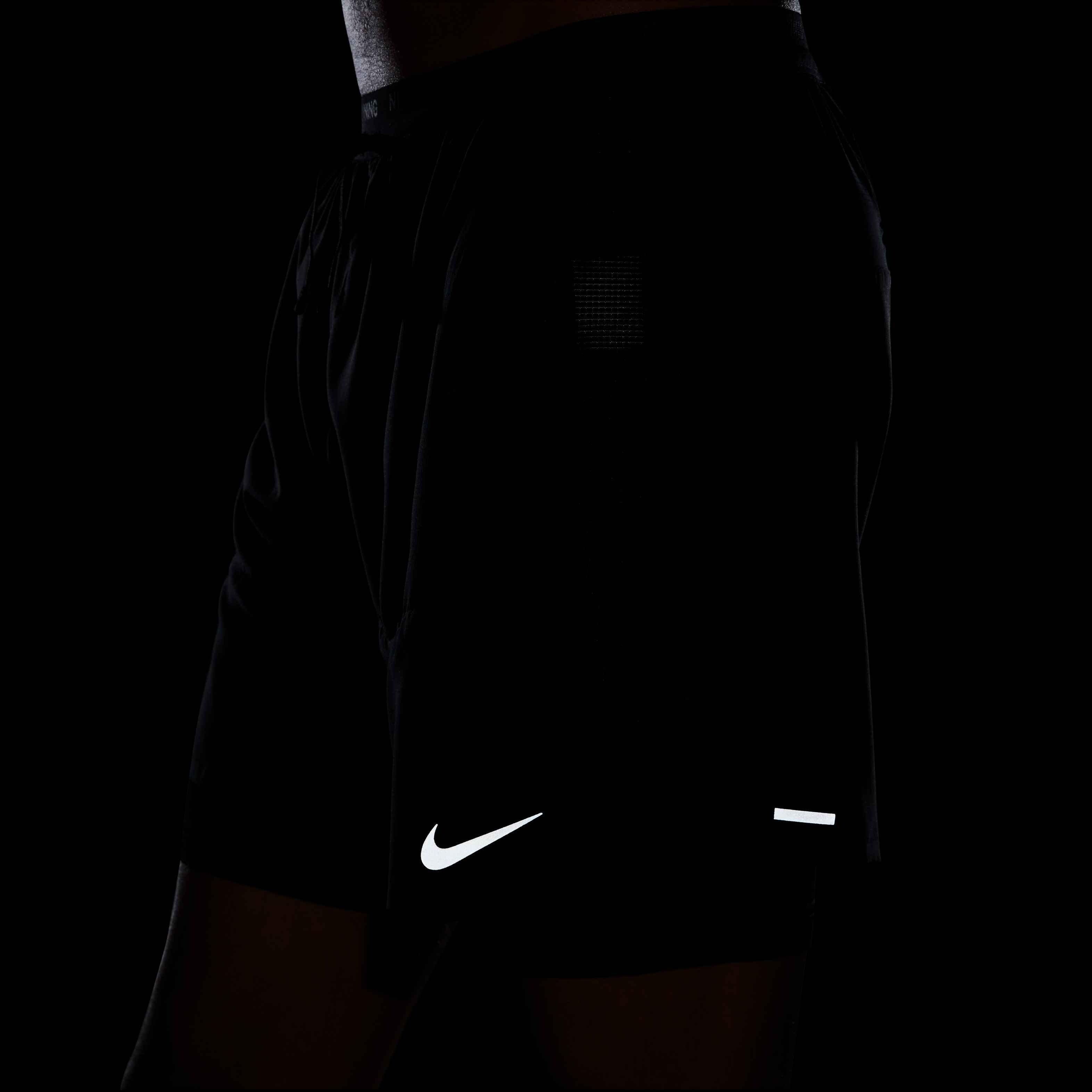 Nike Men's Dri-FIT Stride 5" 2-in-1 Running Shorts - BLACK Thumbnail View 7