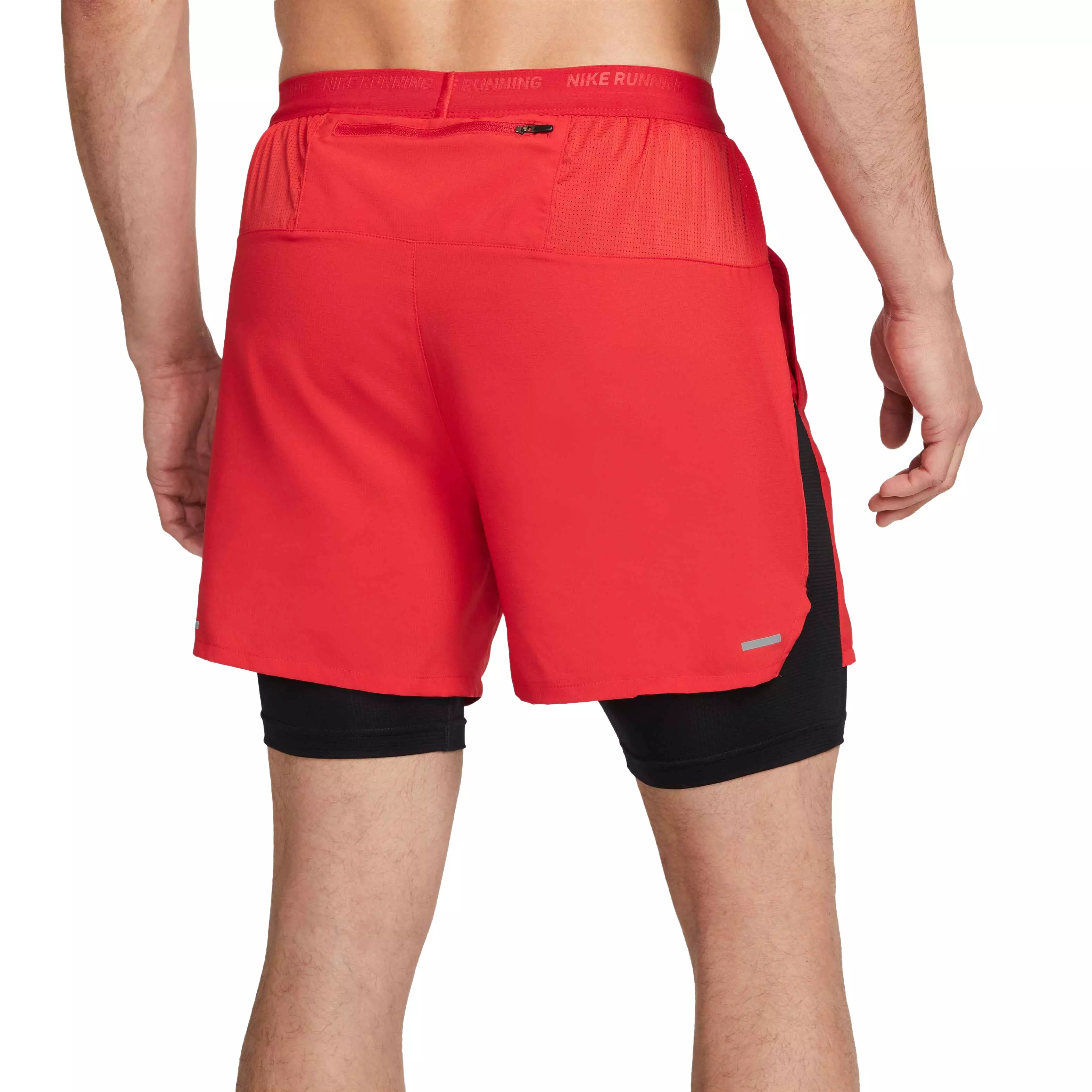 Nike Men's Dri-FIT Stride 5" 2-in-1 Running Shorts - RED