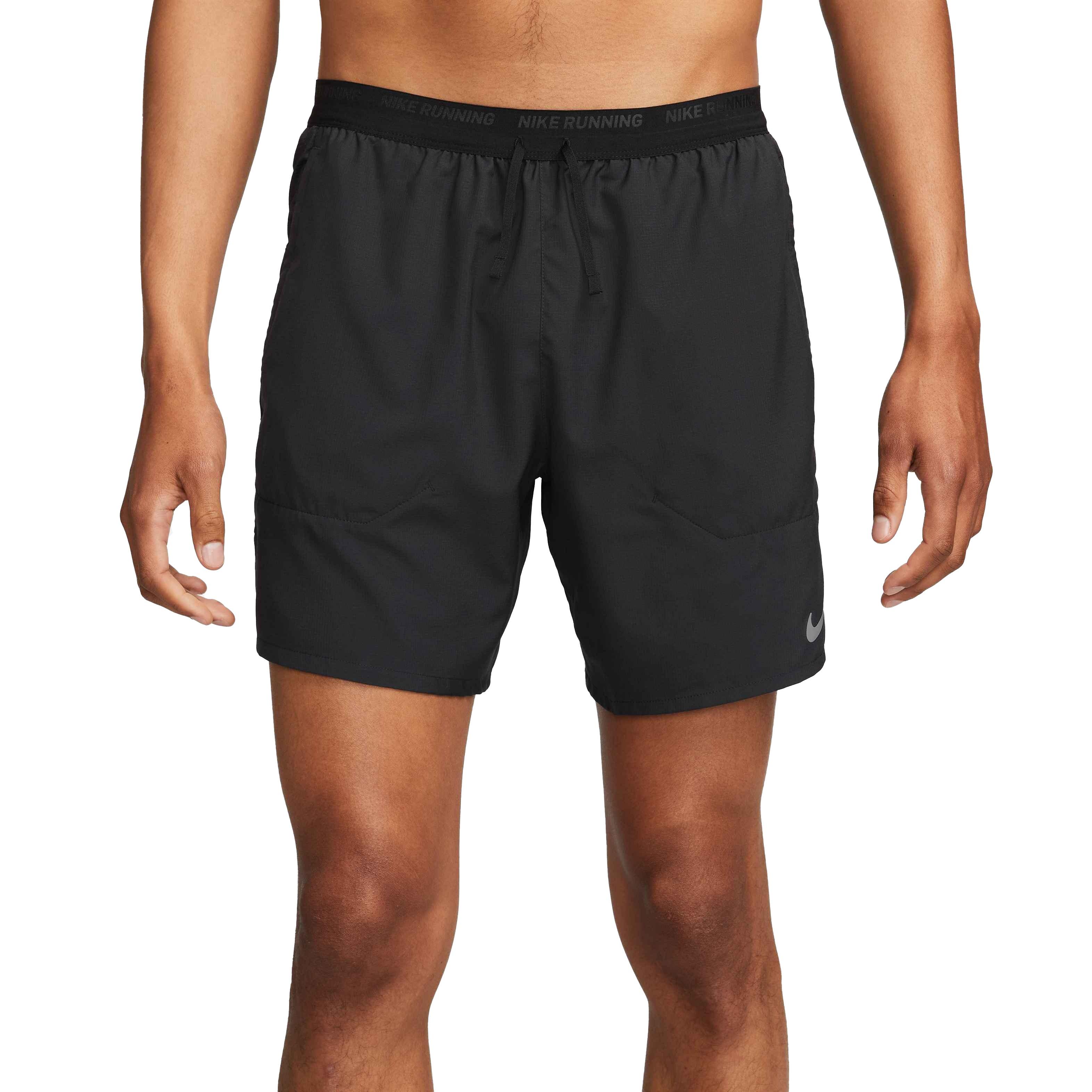 Nike Men's Dri-FIT Stride 7" 2-in-1 Running Shorts - BLACK Thumbnail View 1