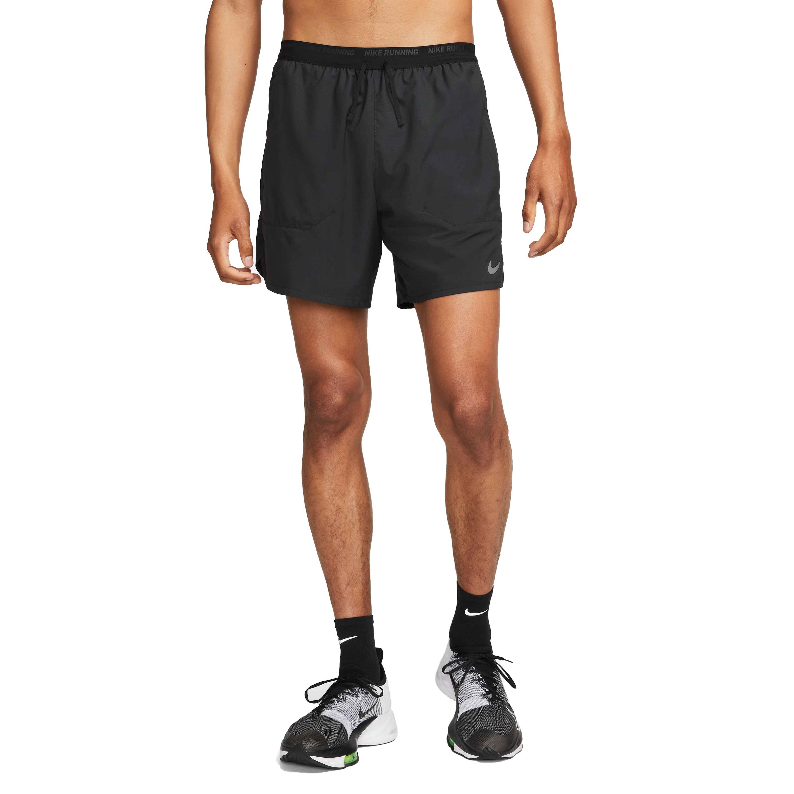 Nike Men's Dri-FIT Stride 7" 2-in-1 Running Shorts - BLACK Thumbnail View 3