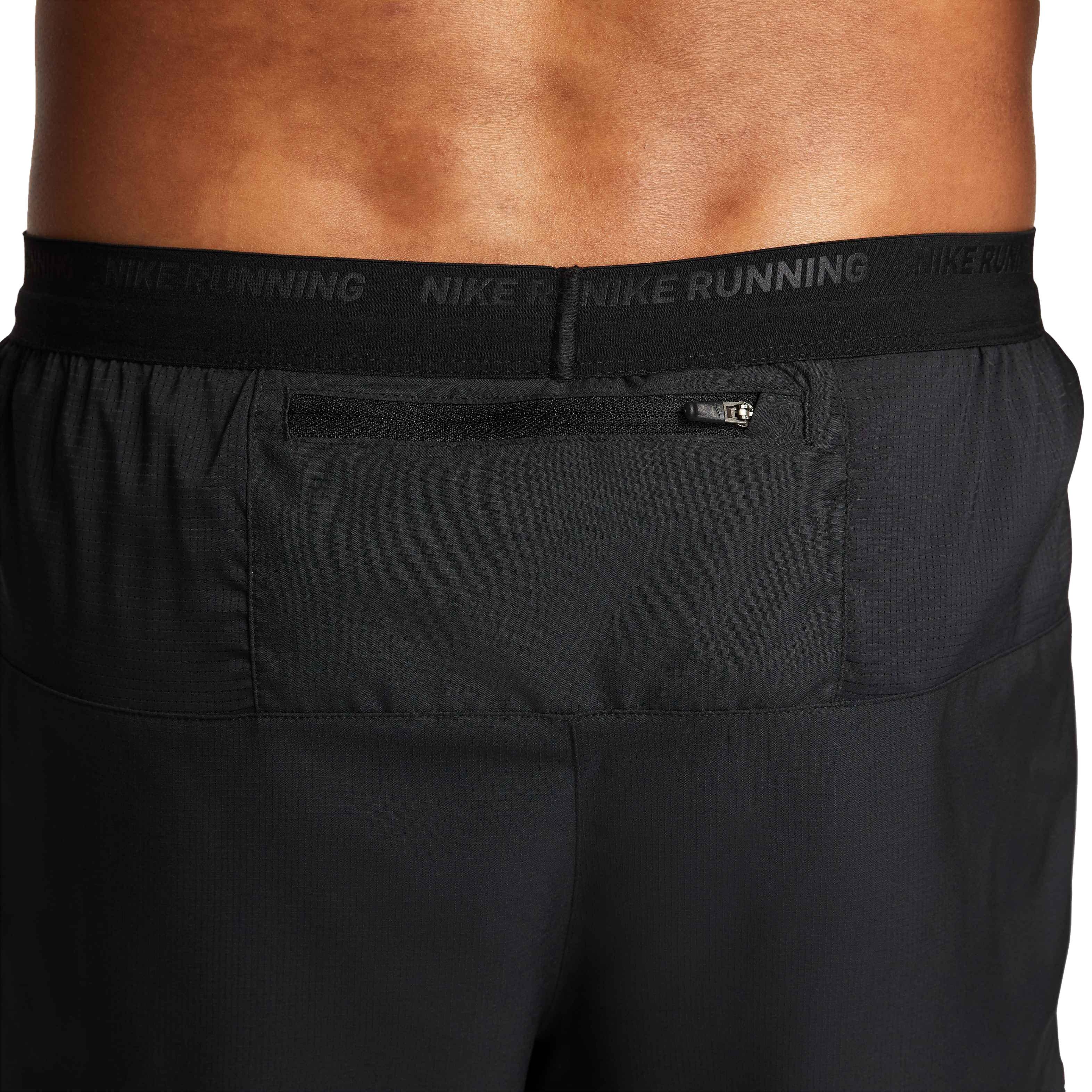 Nike Men's Dri-FIT Stride 7" 2-in-1 Running Shorts - BLACK Thumbnail View 6
