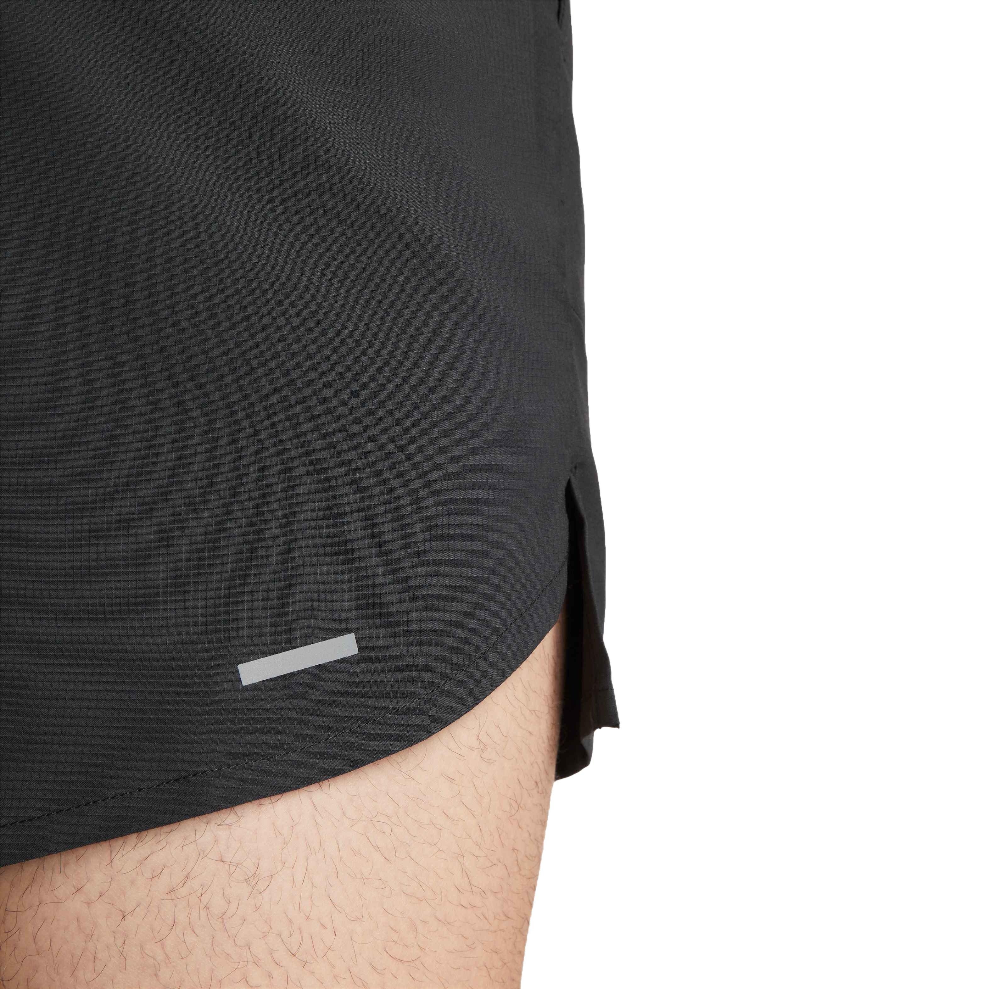 Nike Men's Dri-FIT Stride 7" Brief-Lined Running Shorts - BLACK Thumbnail View 7