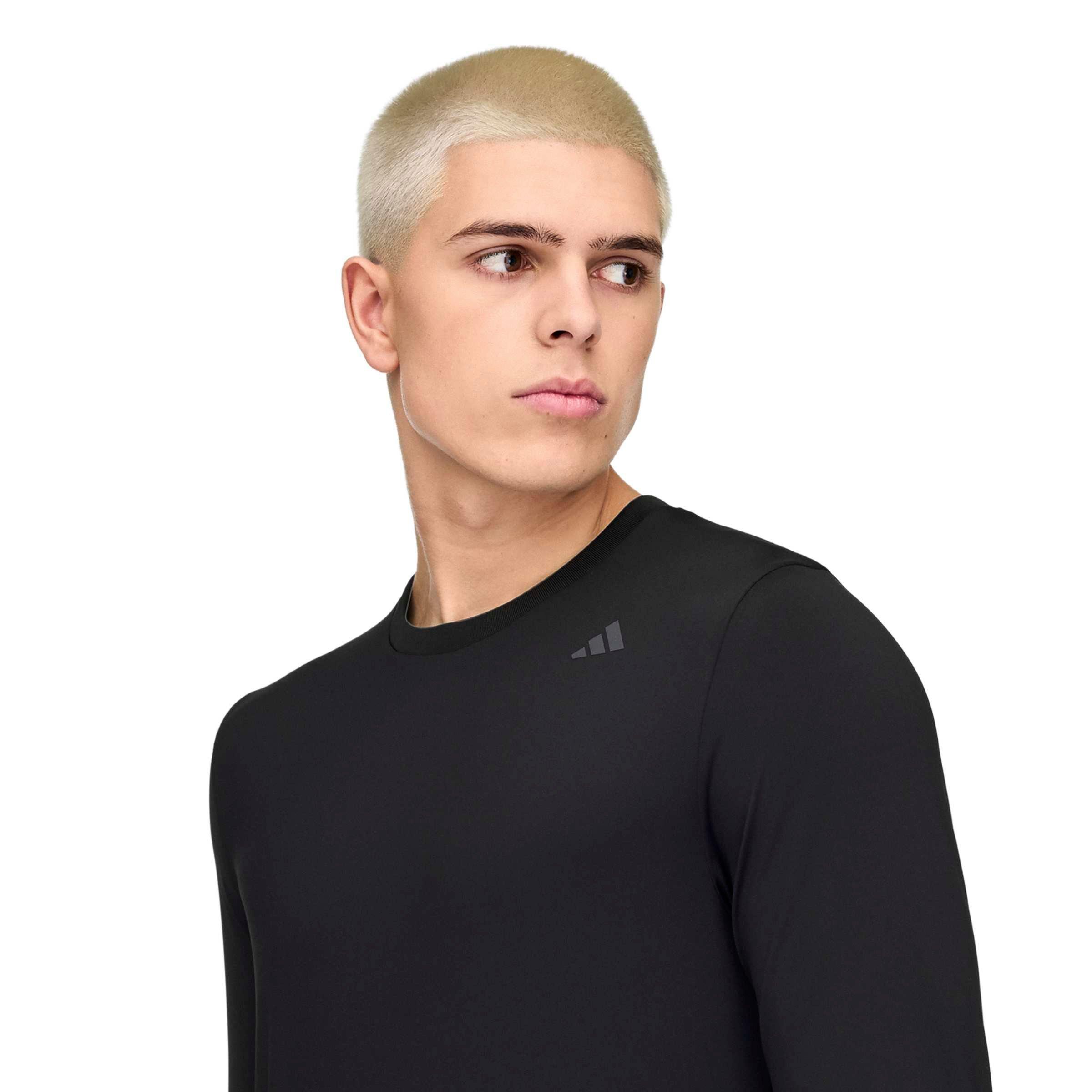 adidas Men's x Entire Studios Uniform Long Sleeve T-Shirt -Black - BLACK Thumbnail View 3