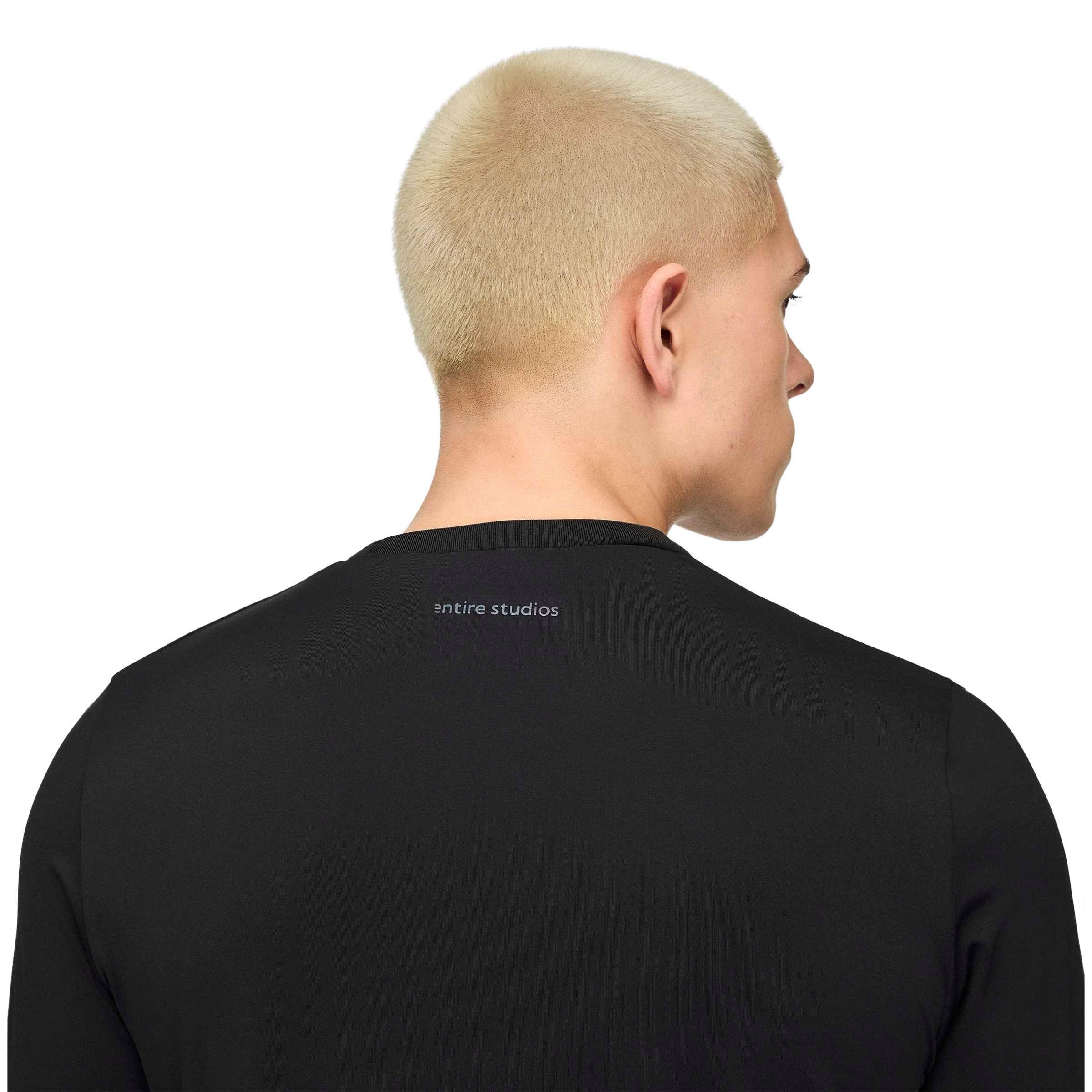 adidas Men's x Entire Studios Uniform Long Sleeve T-Shirt -Black - BLACK Thumbnail View 4
