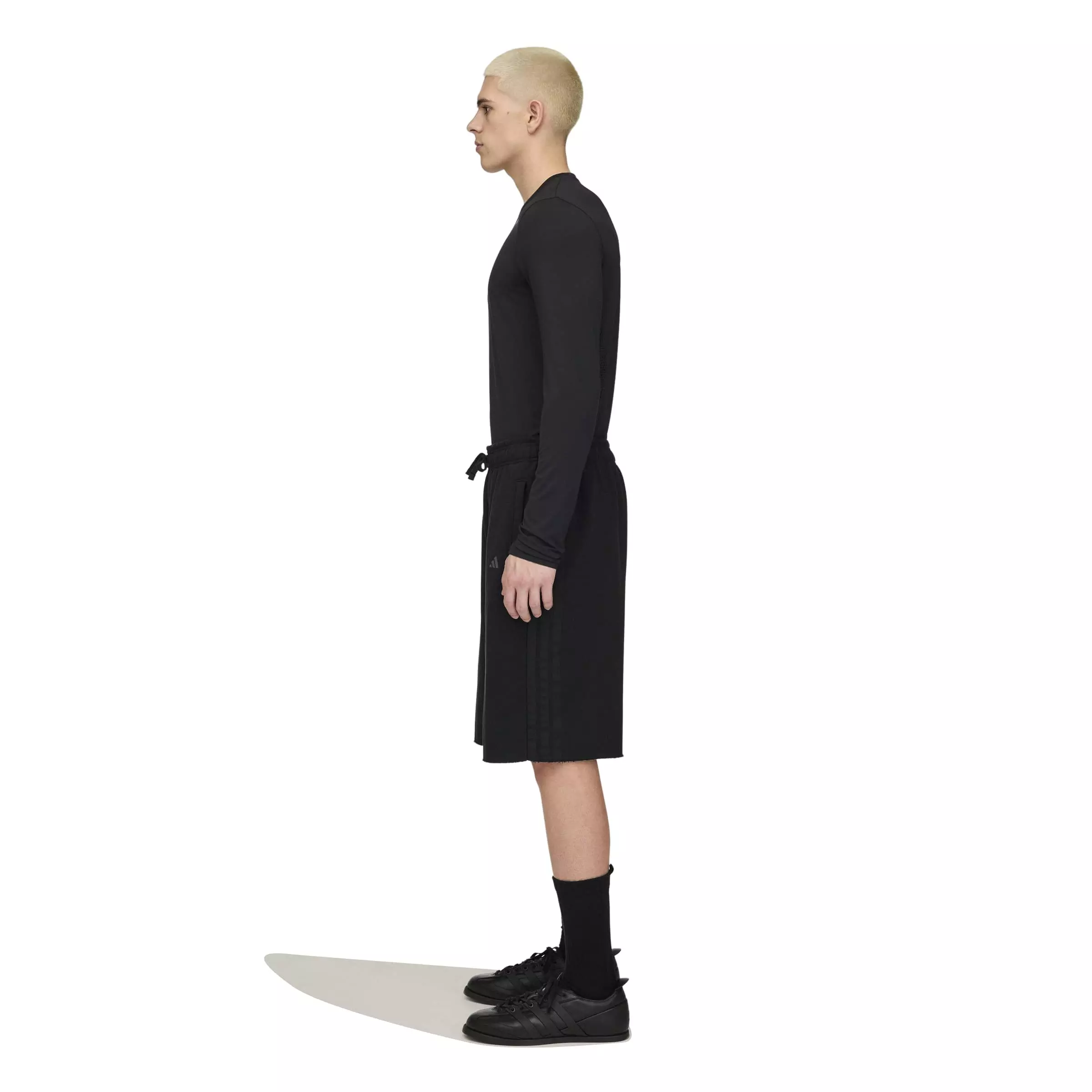 adidas Men's x Entire Studios Uniform Long Sleeve T-Shirt -Black - BLACK