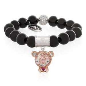 King Ice X Fortnite - Cuddlebear Cutie Bracelet - WHITE GOLD