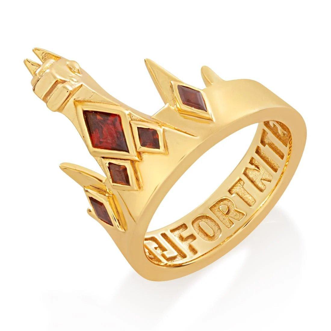 King Ice X Fortnite - Victory Crown Ring - GOLD