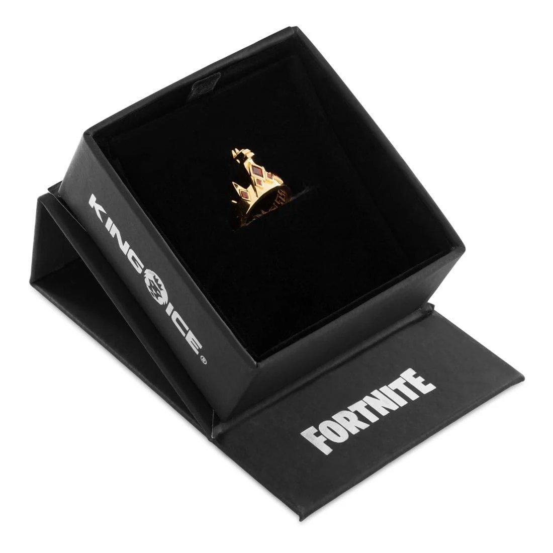 King Ice X Fortnite - Victory Crown Ring - GOLD