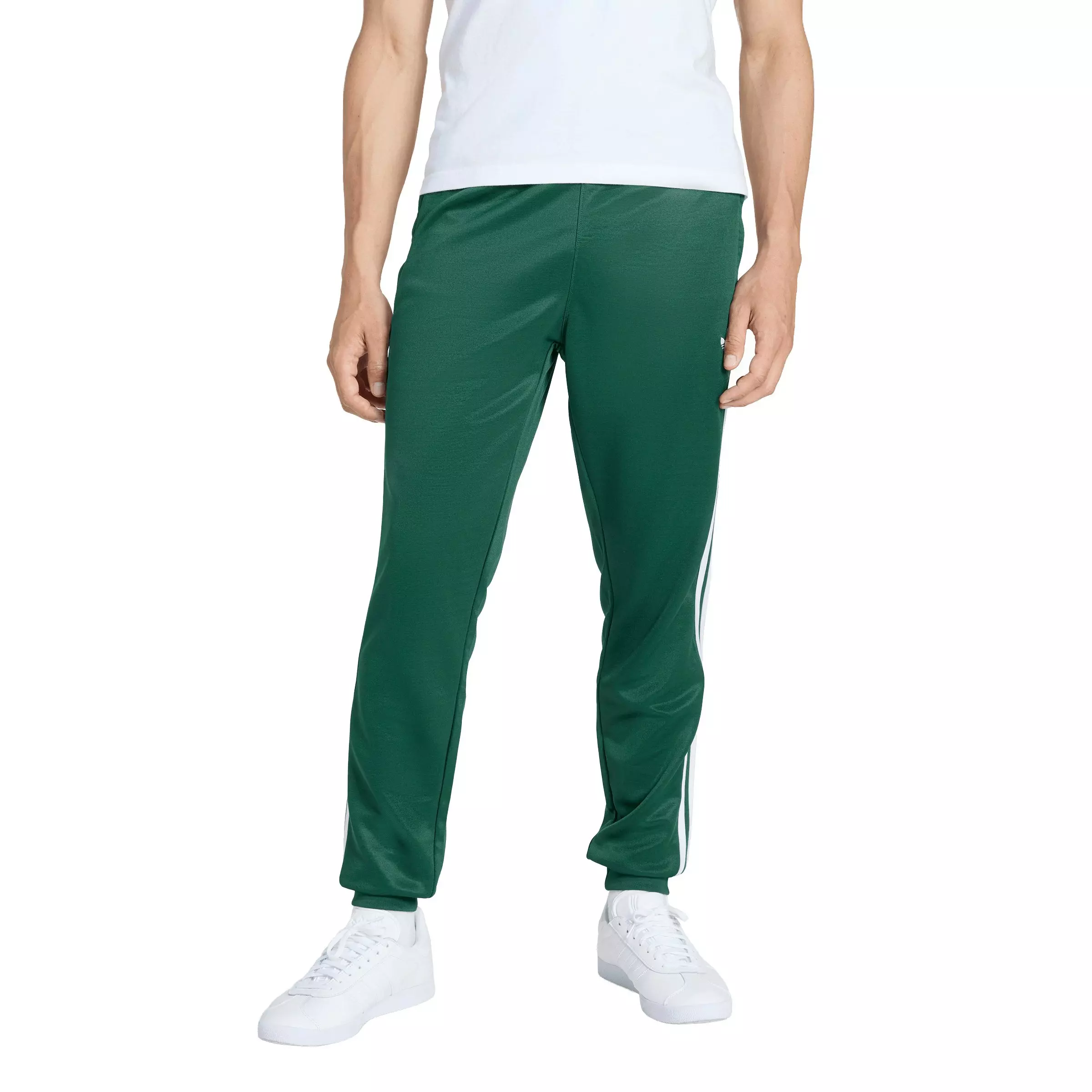 adidas Originals Men's SST Track Pants -Green - GREEN